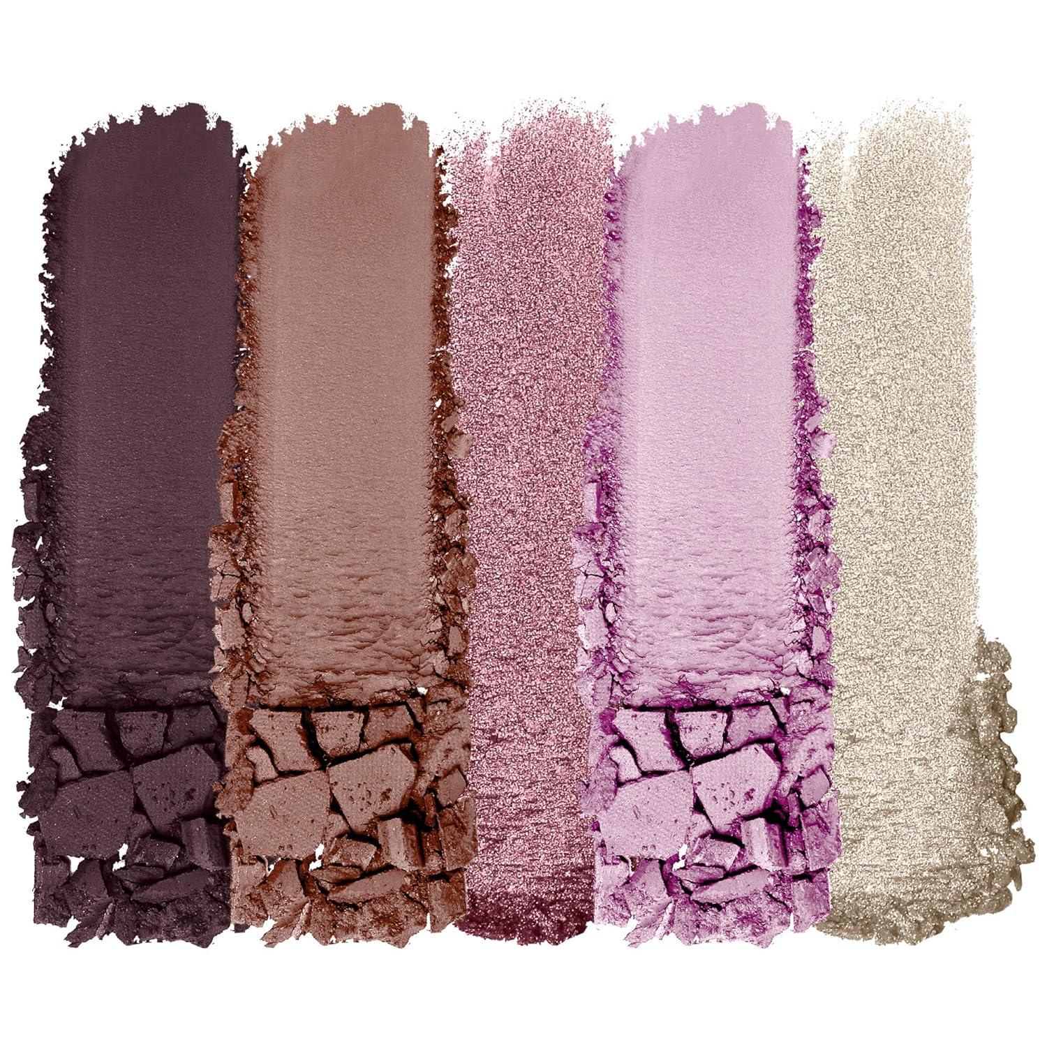 wet n wild Color Icon Eyeshadow Makeup 5 Pan Palette, Matte, Shimmer, Metallic, Long Wearing, Rich Buttery Pigment, Cruelty Free – Camo-flaunt(Petalette)