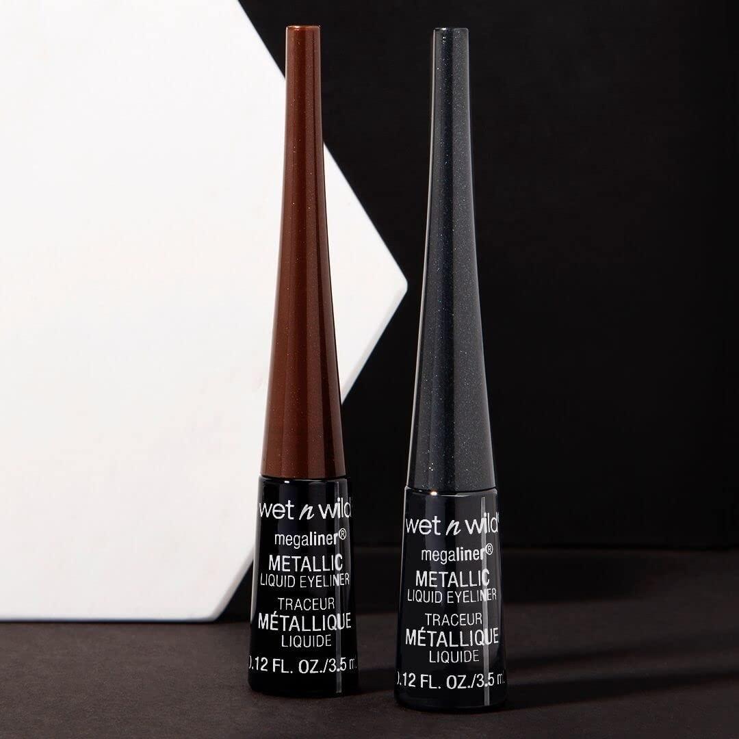 wet n wild MegaLiner Liquid Eyeliner – Black(Black)