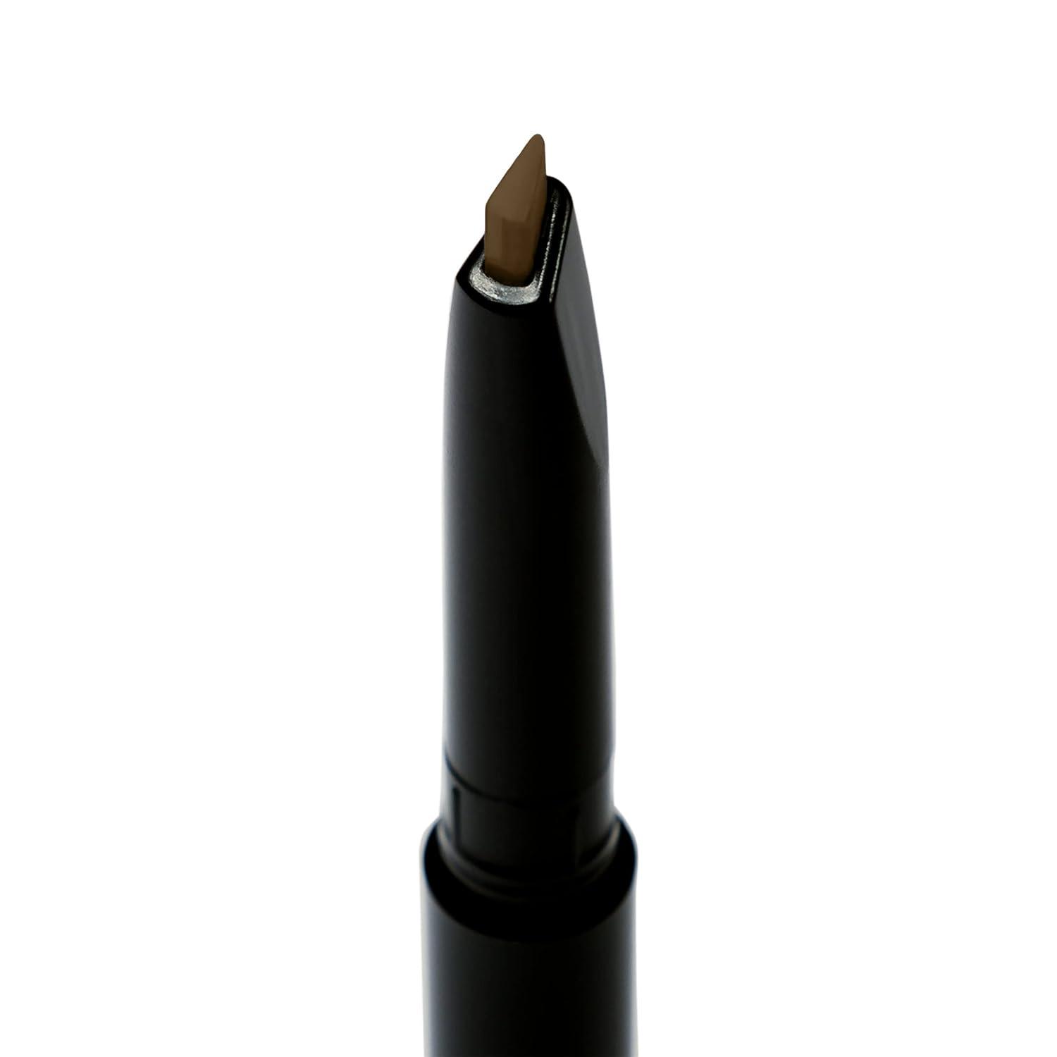 wet n wild Ultimate Eyebrow Retractable Definer Pencil, Medium Brown, Dual-Sided Brow Brush, Fine Tip, Shapes, Defines, Fills Brow Makeup(Ash Brown)