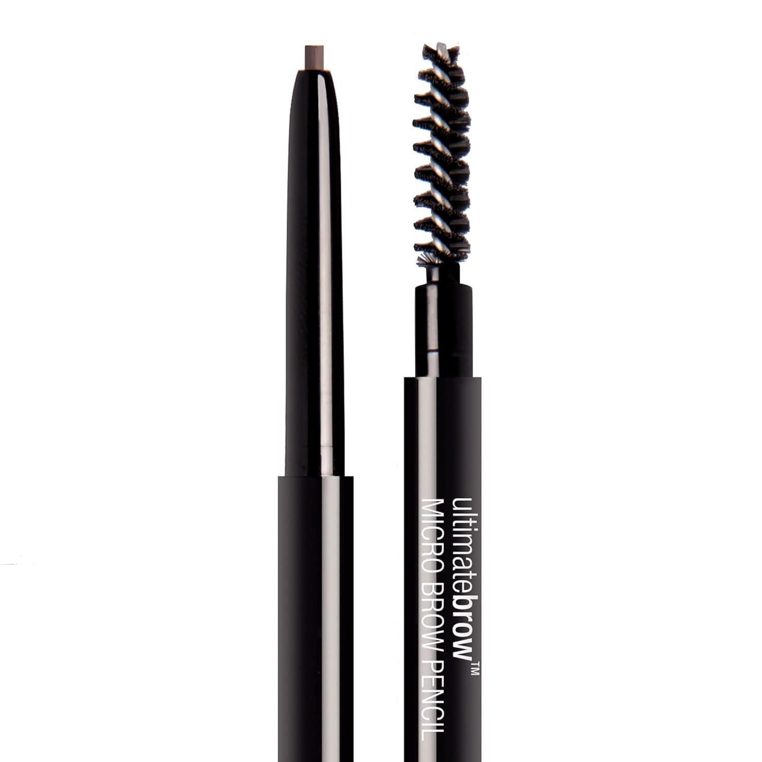wet n wild Ultimate Brow Micro Eyebrow Retractable Pencil, Dark Brown, Ultra Fine 1.5mm Tip, Draws Tiny Brow Hairs