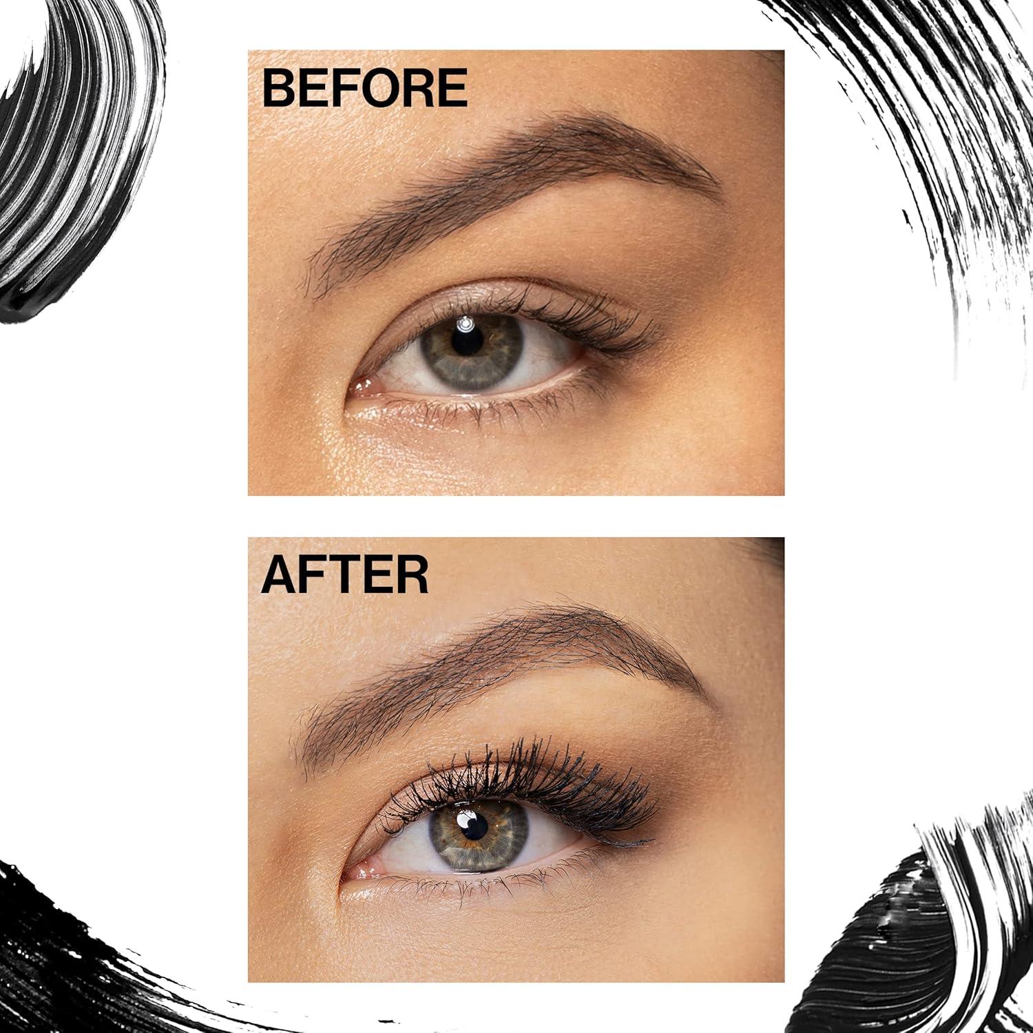 wet n wild Enhance and Define Megawear Mascara, Gentle Gel Volumizing Formula that Promotes Full & Healthy Lashes, Enriched with Soy Protein & Panthenol, Cruelty-Free & Vegan – Black