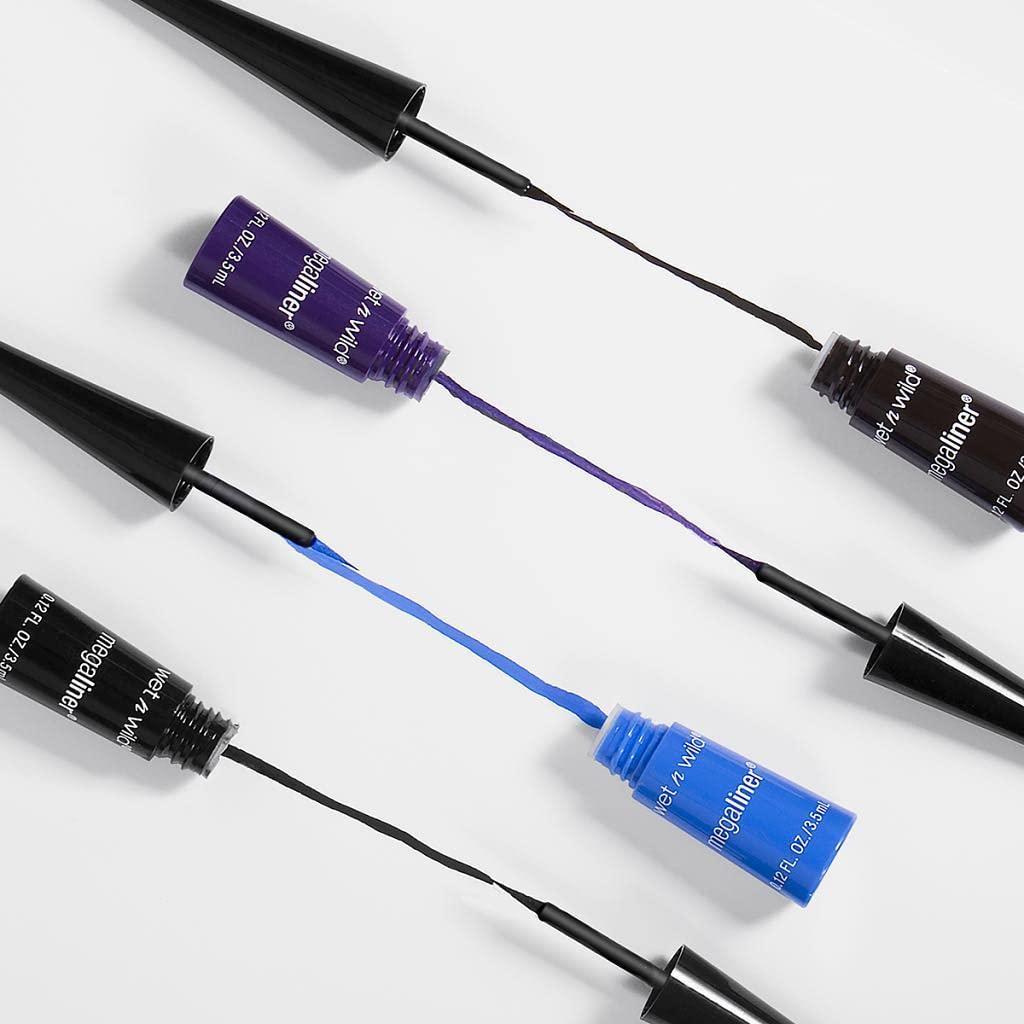 wet n wild MegaLiner Liquid Eyeliner – Black(Electric Purple)