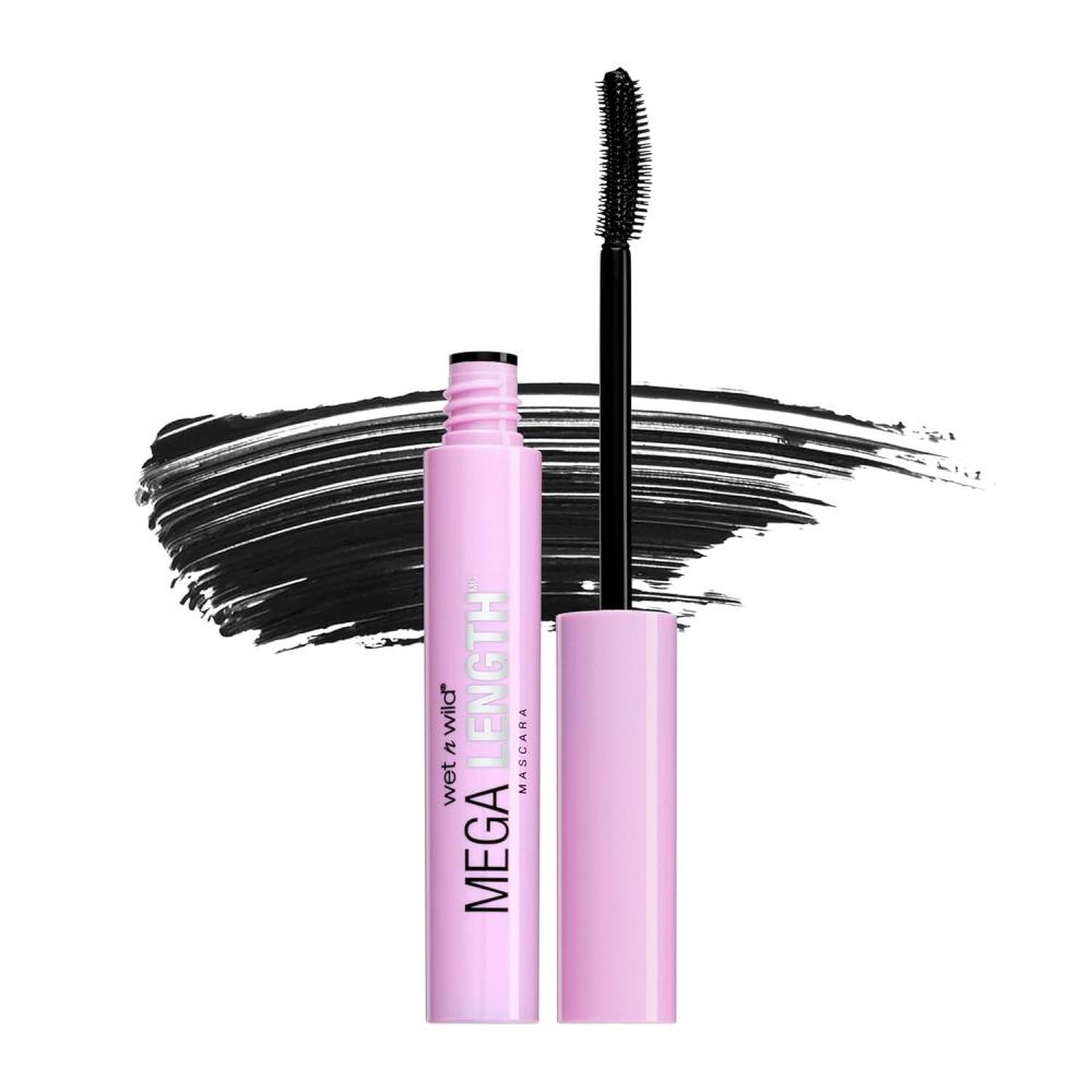 wet n wild Mascara – Lengthening, Vitamin E Enriched, Precision Comb Brush, Cruelty-Free, Gluten-Free, Sulfate-Free & Vegan – Very Black(Very Black)