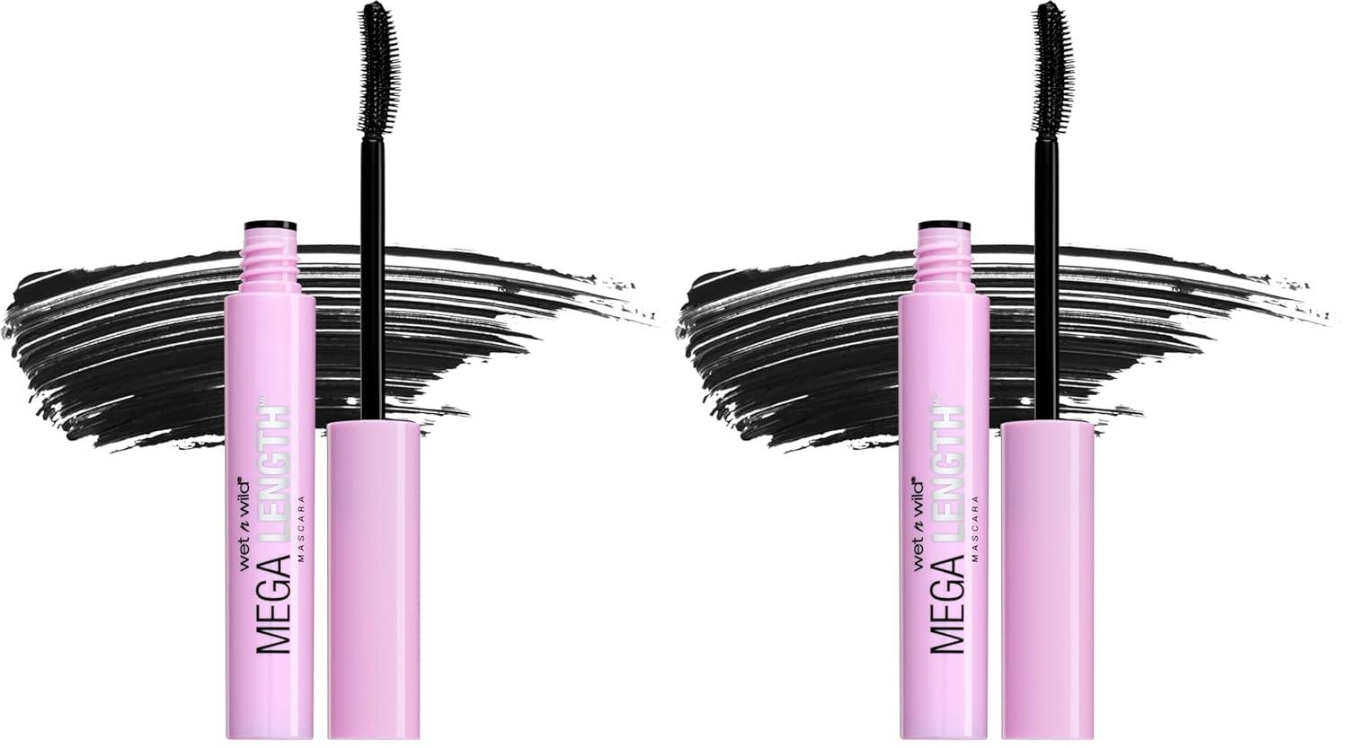 wet n wild Mascara – Lengthening, Vitamin E Enriched, Precision Comb Brush, Cruelty-Free, Gluten-Free, Sulfate-Free & Vegan – Very Black(Very Black)