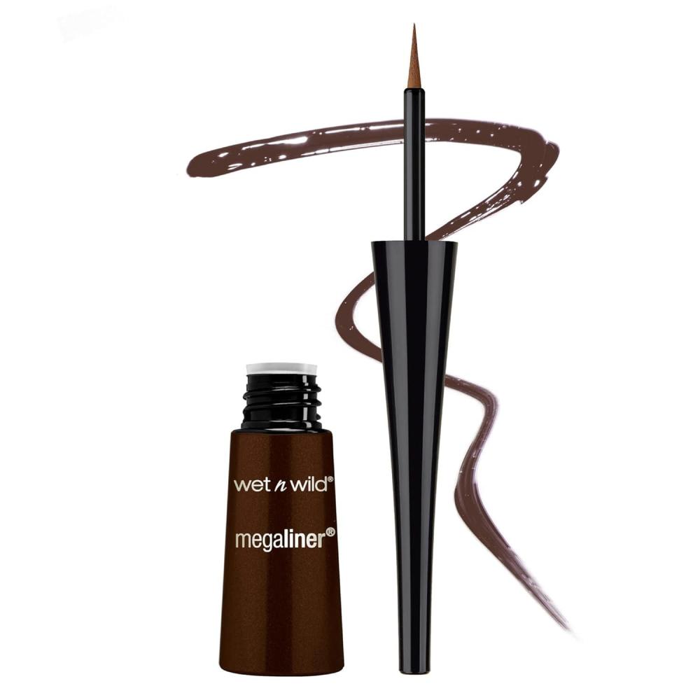 wet n wild MegaLiner Liquid Eyeliner – Black(Dark Brown)