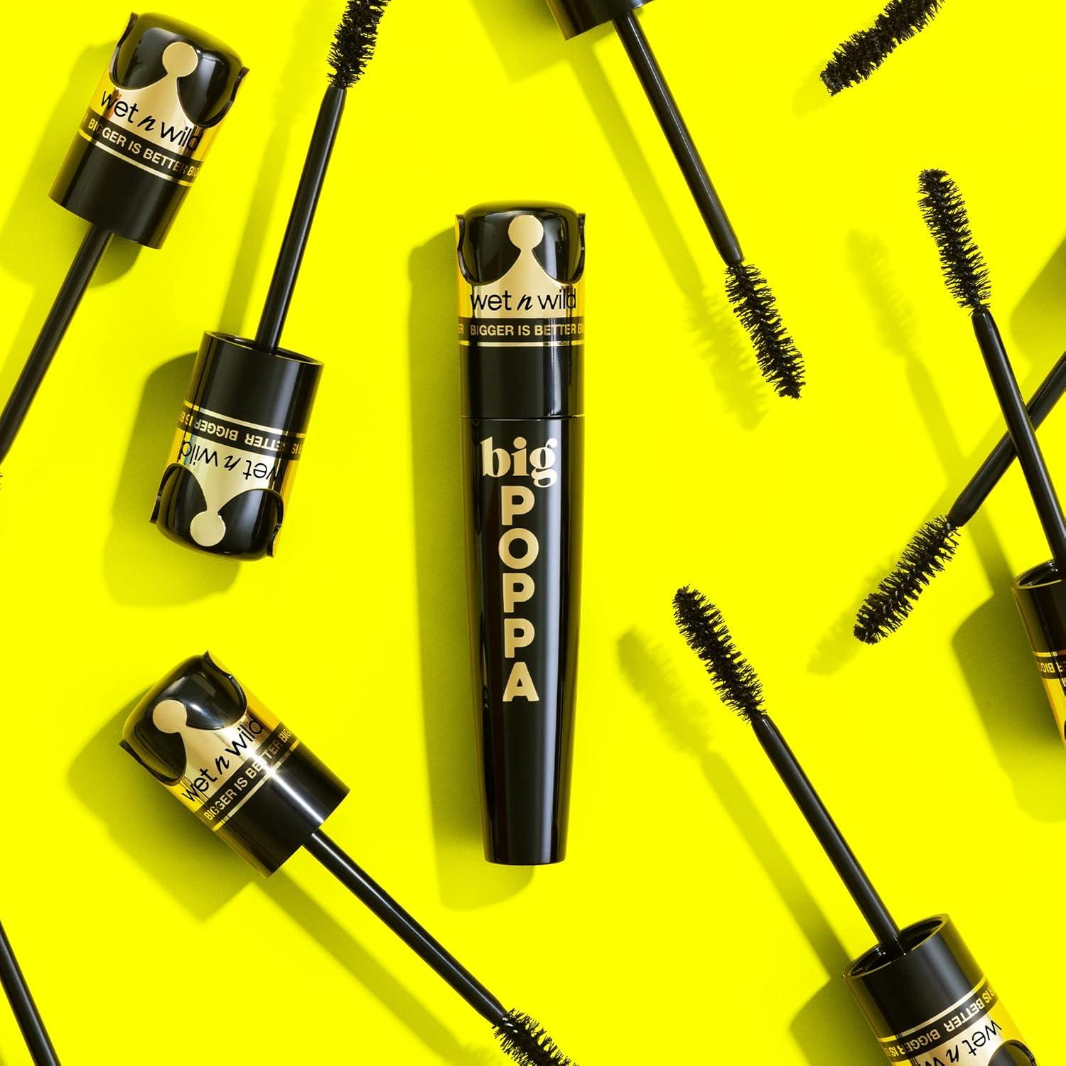 wet n wild So Defined Mascara, Volumizing & Lengthining with a Buildable Castor Oil-Infused Formula, Long-Lasting Clump-Free Application for Visibly lifted lashes, Vegan & Cruelty-Free – BLACK(Blackest Black)