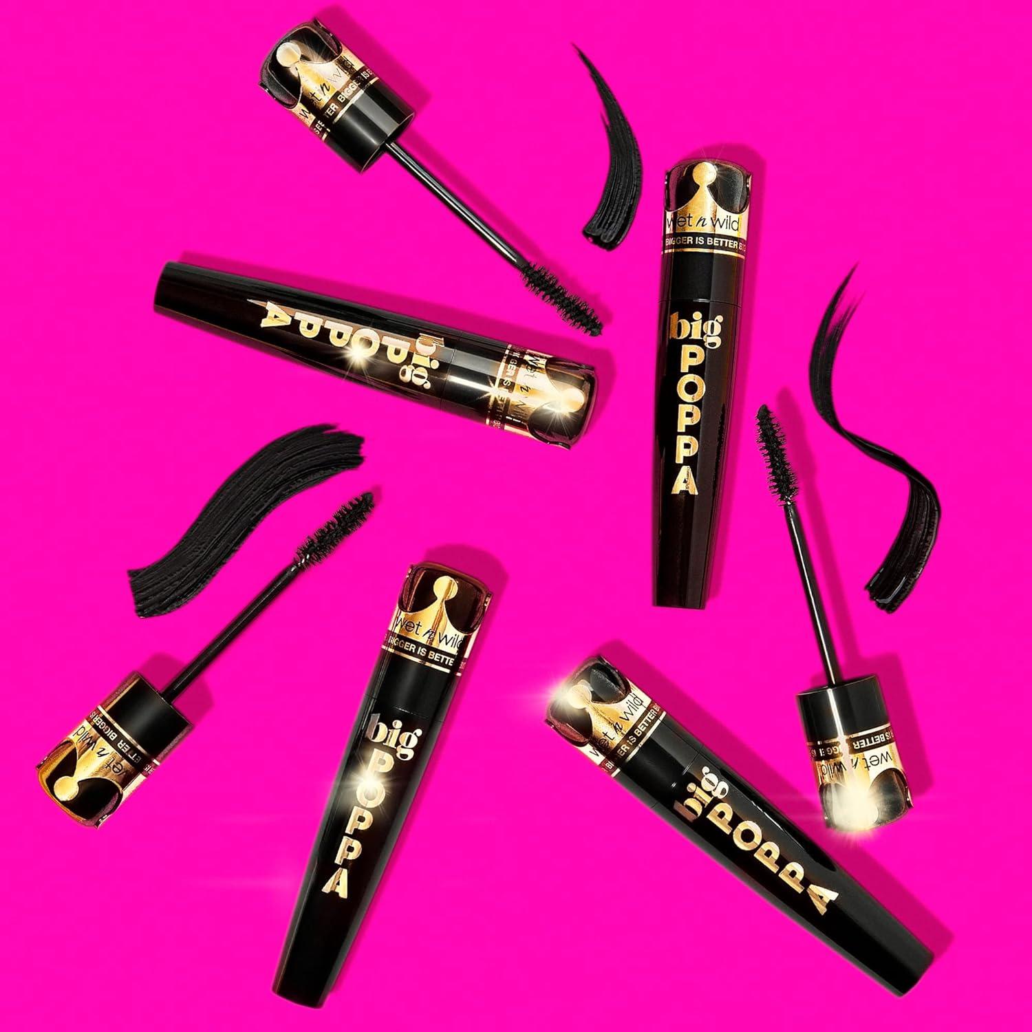 wet n wild So Defined Mascara, Volumizing & Lengthining with a Buildable Castor Oil-Infused Formula, Long-Lasting Clump-Free Application for Visibly lifted lashes, Vegan & Cruelty-Free – BLACK(Blackest Black)