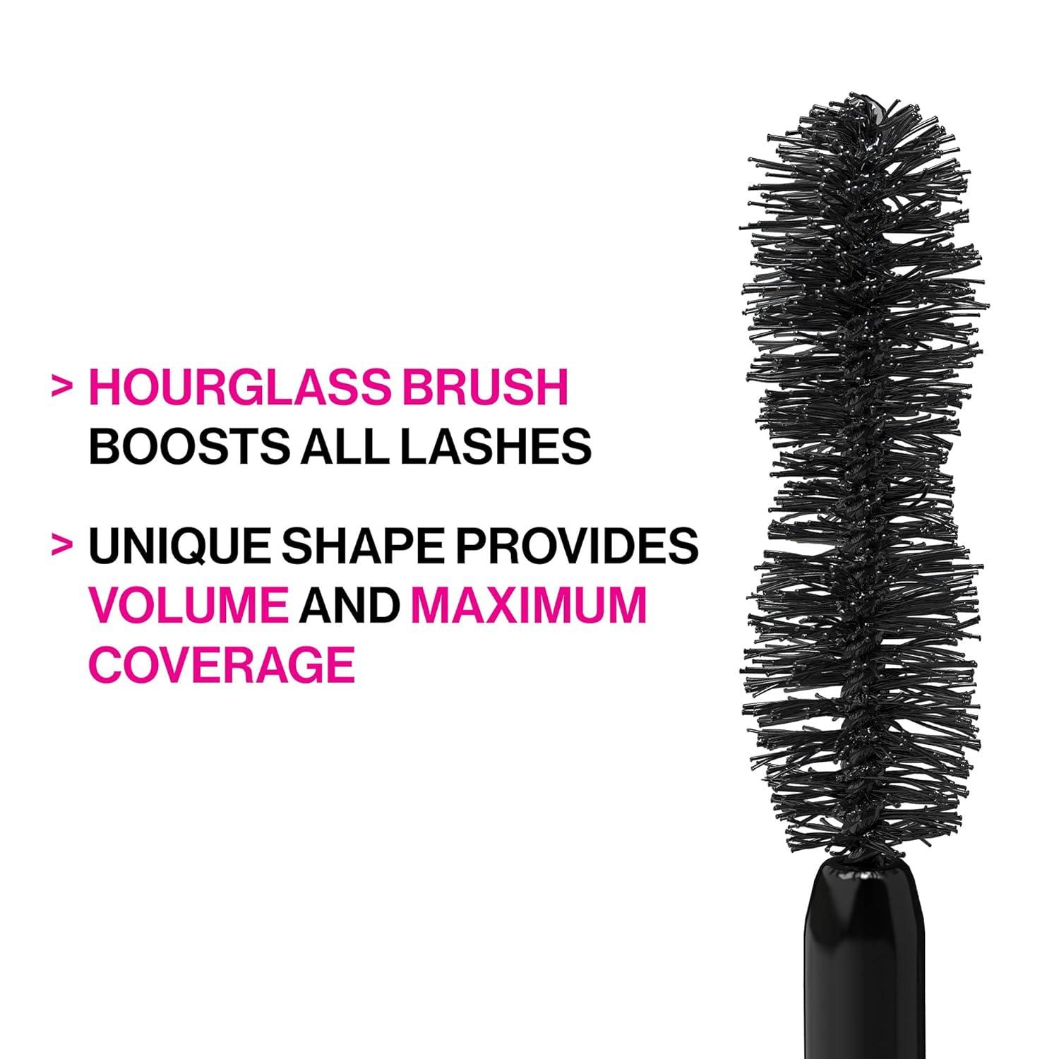 wet n wild So Defined Mascara, Volumizing & Lengthining with a Buildable Castor Oil-Infused Formula, Long-Lasting Clump-Free Application for Visibly lifted lashes, Vegan & Cruelty-Free – BLACK(Blackest Black)