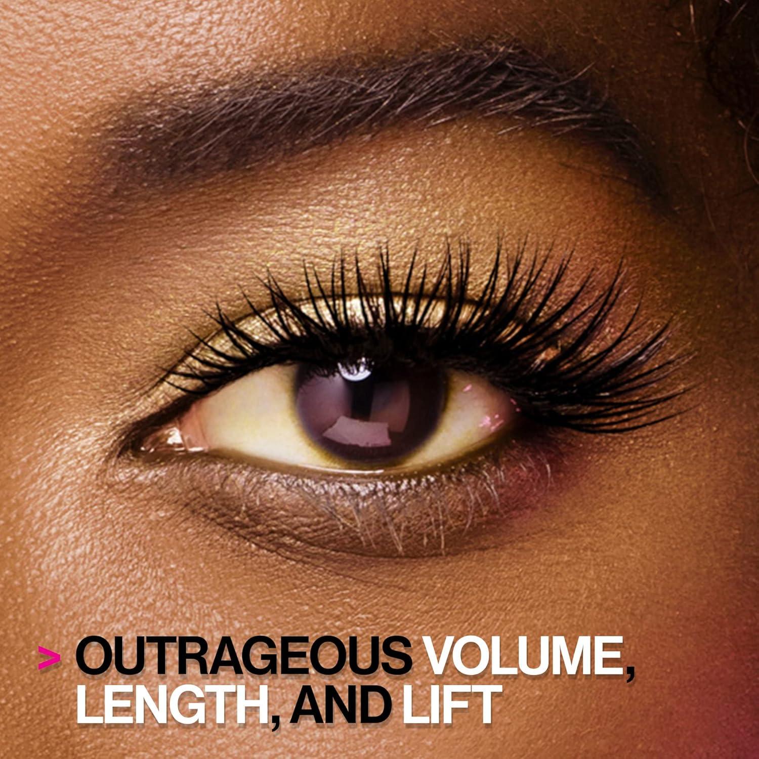 wet n wild So Defined Mascara, Volumizing & Lengthining with a Buildable Castor Oil-Infused Formula, Long-Lasting Clump-Free Application for Visibly lifted lashes, Vegan & Cruelty-Free – BLACK(Blackest Black)