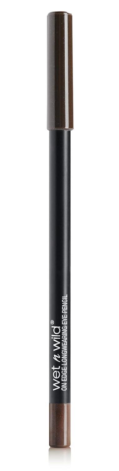 wet n wild Eyeliner Pencil On Edge Longwearing Eye Liner, Long Lasting, Smudge Proof, Fade Resistant, Highly Pigmented, Creamy Smooth Soft Gliding, Shock Therapy, Pink(Brown)