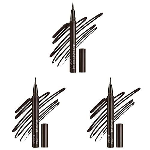 wet n wild Proline Felt Tip Eyeliner Dark Brown,.017z(Dark Brown)