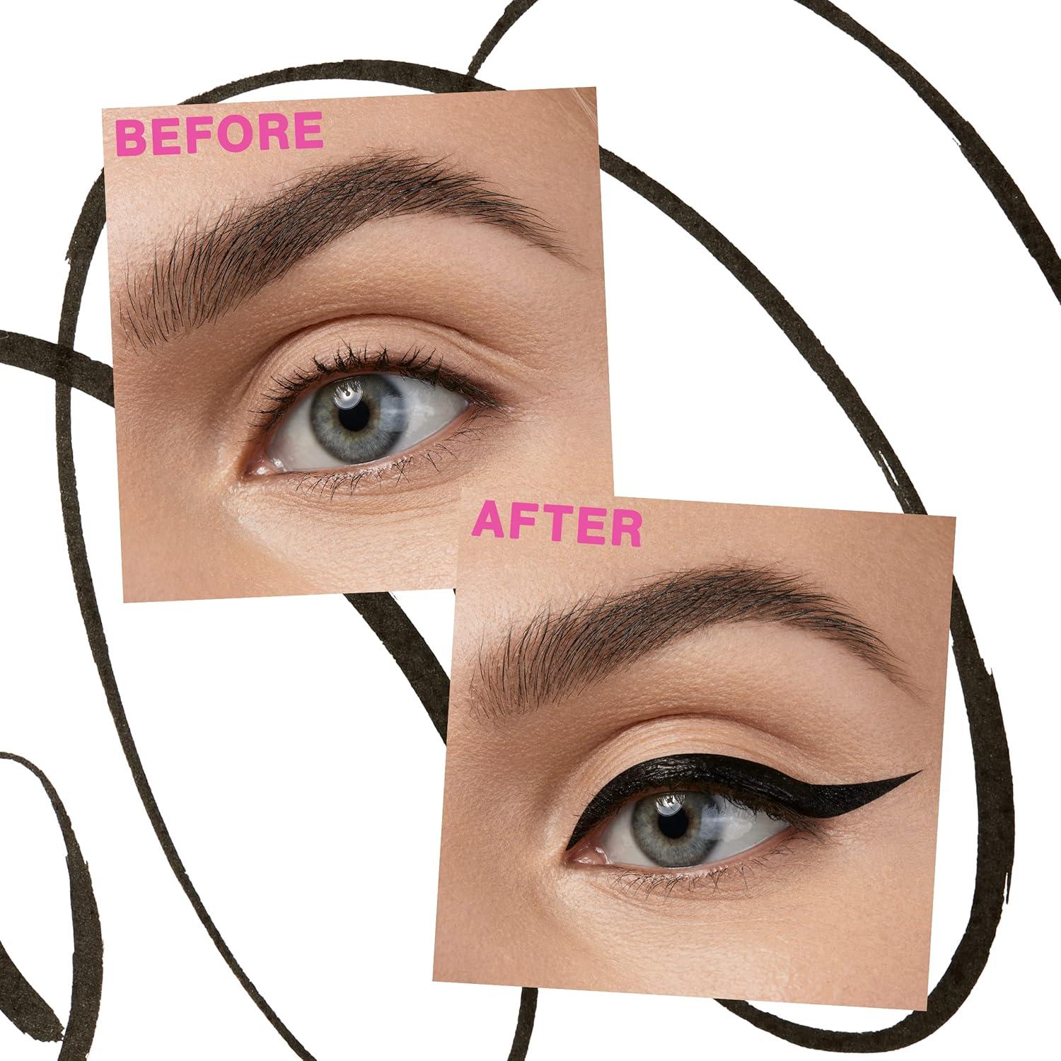 wet n wild Proline Felt Tip Eyeliner Dark Brown,.017z(Dark Brown)