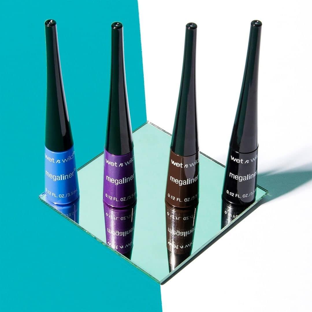 wet n wild MegaLiner Liquid Eyeliner – Black(Metallic Brown)