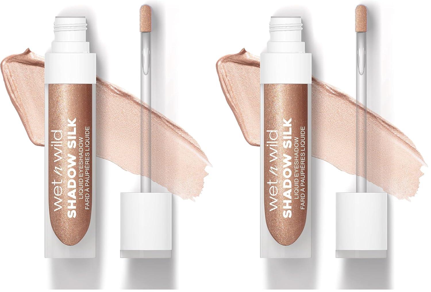 wet n wild Shadow Silk Liquid Eyeshadowmauve Over Pink(Lunar Beige)