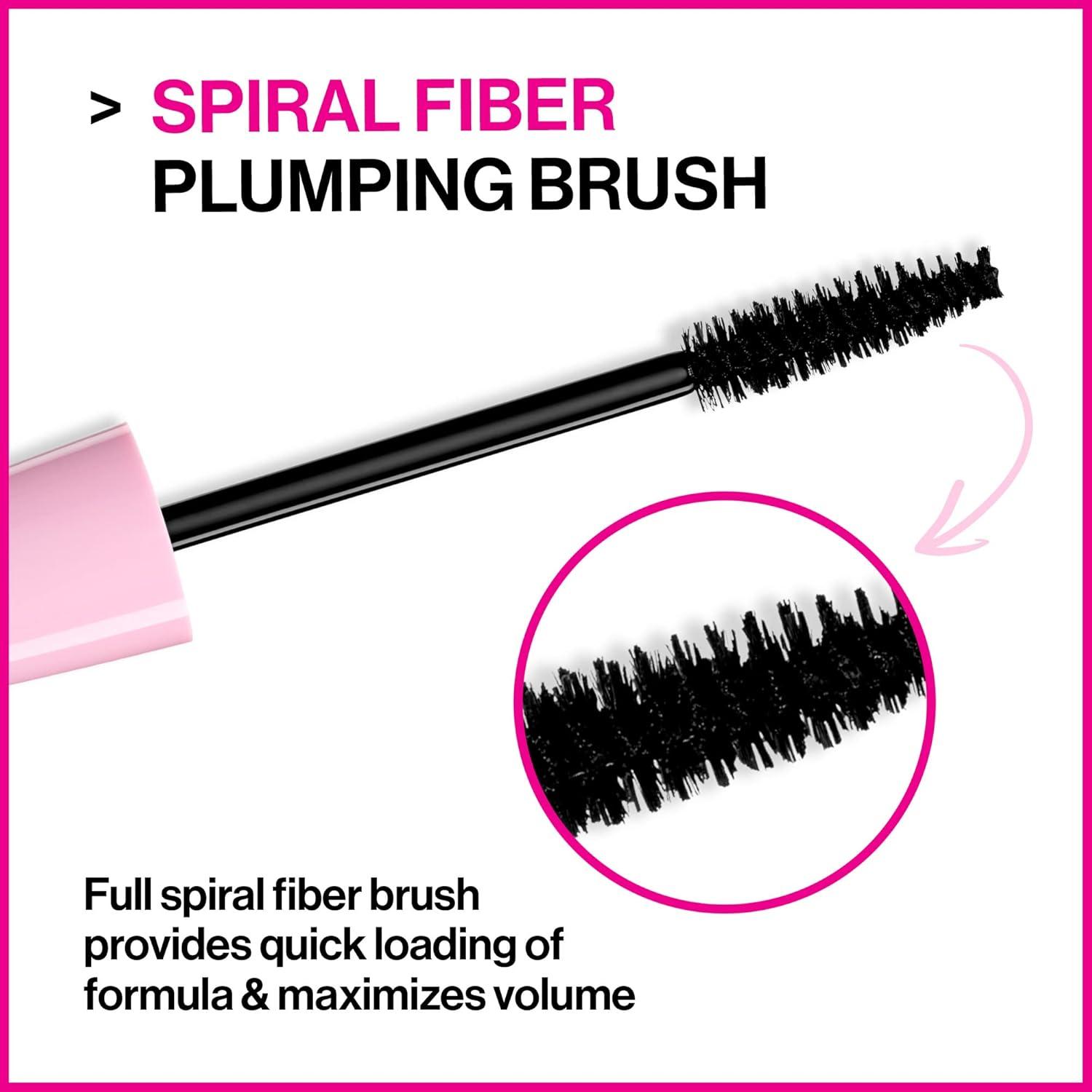 wet n wild Mascara – Lengthening, Vitamin E Enriched, Precision Comb Brush, Cruelty-Free, Gluten-Free, Sulfate-Free & Vegan – Very Black(Black)