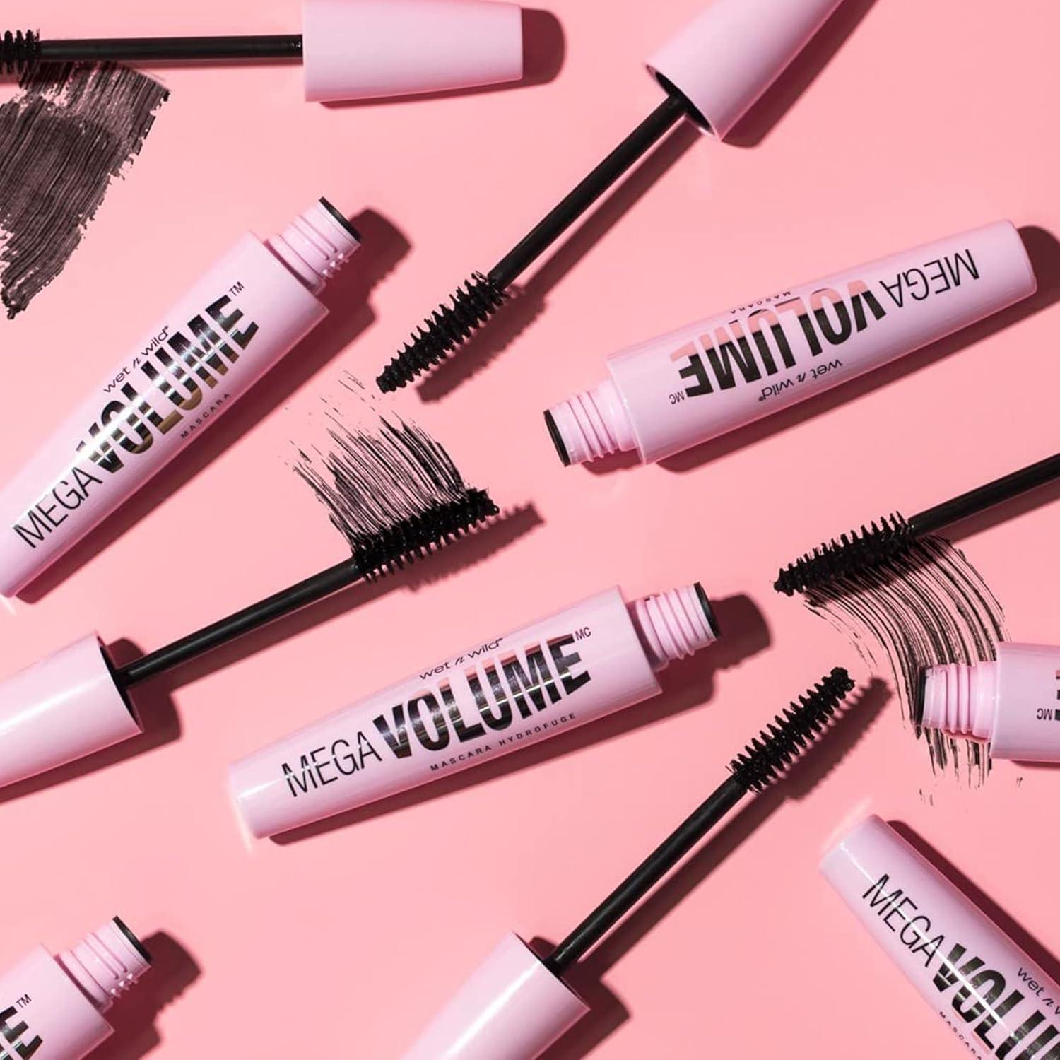 wet n wild Mascara – Lengthening, Vitamin E Enriched, Precision Comb Brush, Cruelty-Free, Gluten-Free, Sulfate-Free & Vegan – Very Black(Black)