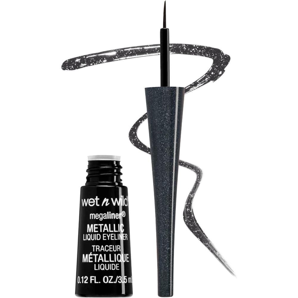wet n wild MegaLiner Liquid Eyeliner – Black(Cosmic Black)