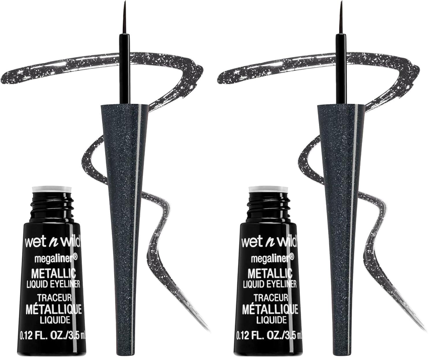 wet n wild MegaLiner Liquid Eyeliner – Black(Cosmic Black)
