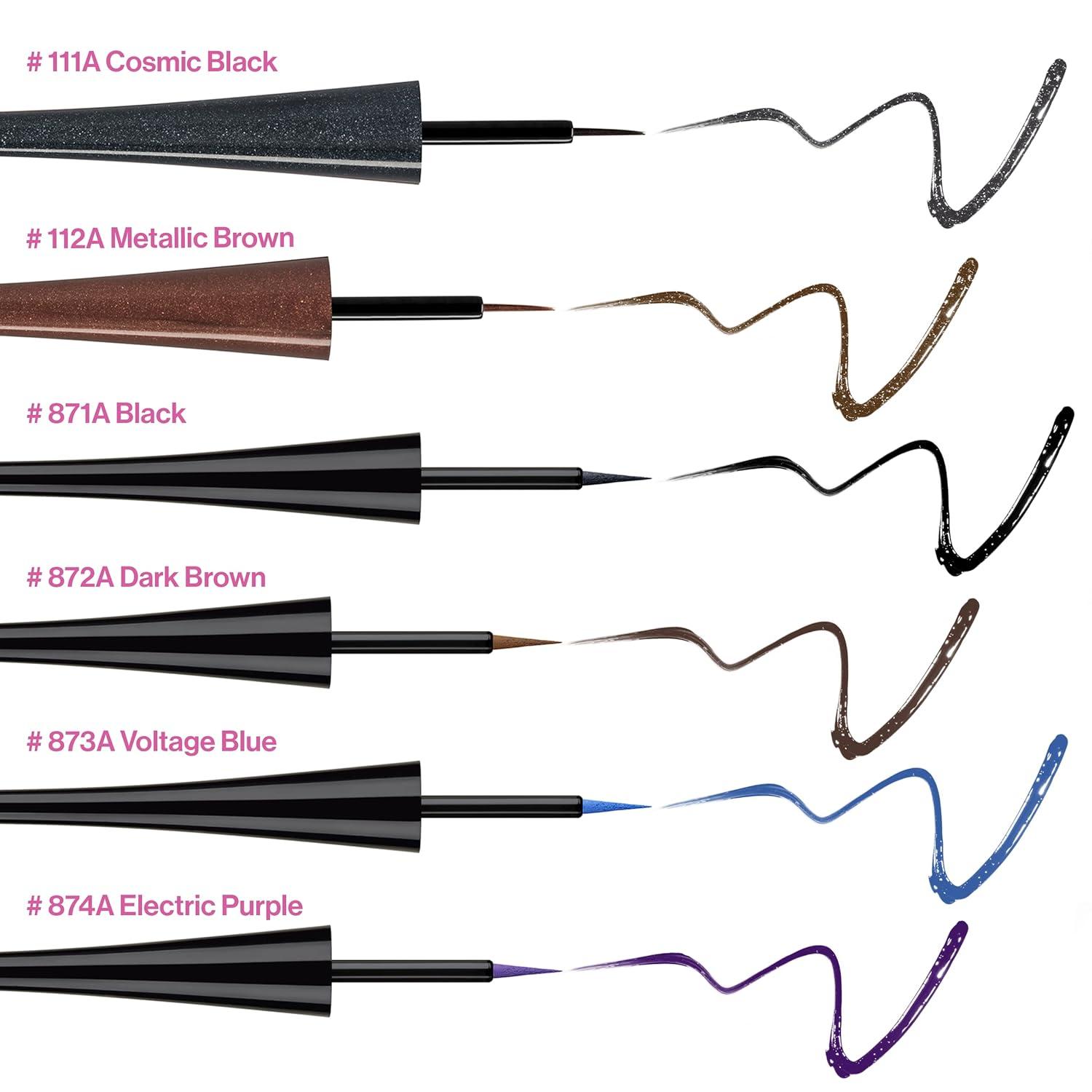wet n wild MegaLiner Liquid Eyeliner – Black(Cosmic Black)