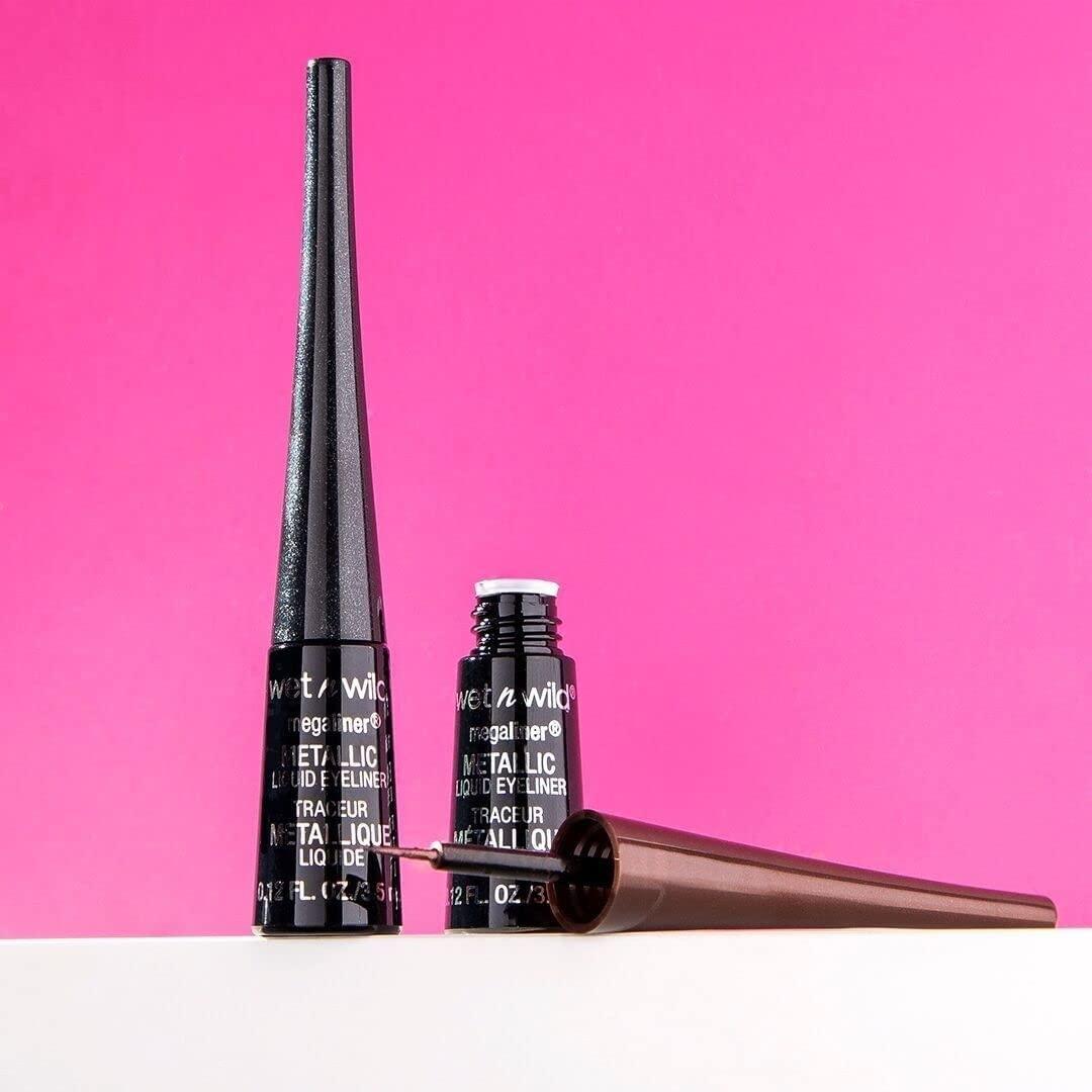 wet n wild MegaLiner Liquid Eyeliner – Black(Cosmic Black)