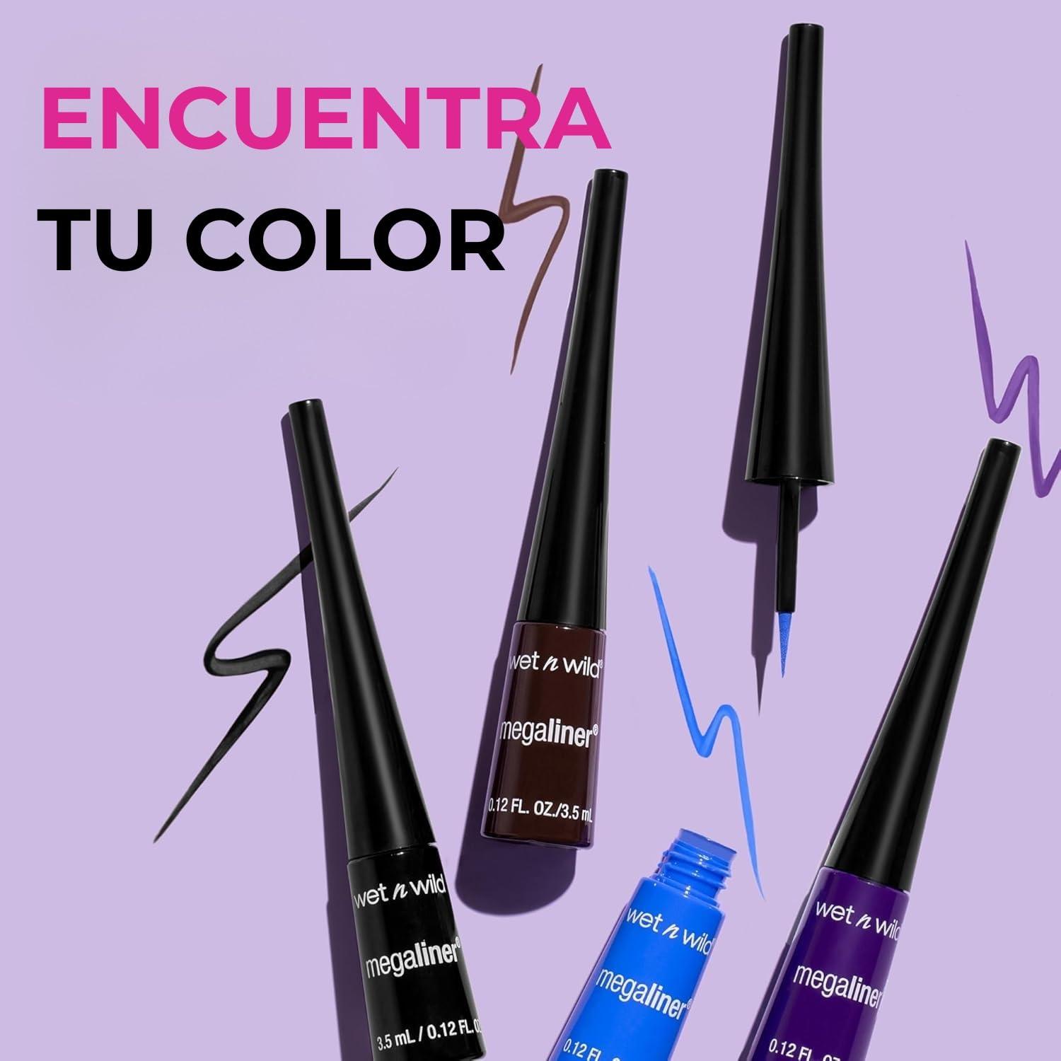 wet n wild MegaLiner Liquid Eyeliner – Black(Cosmic Black)