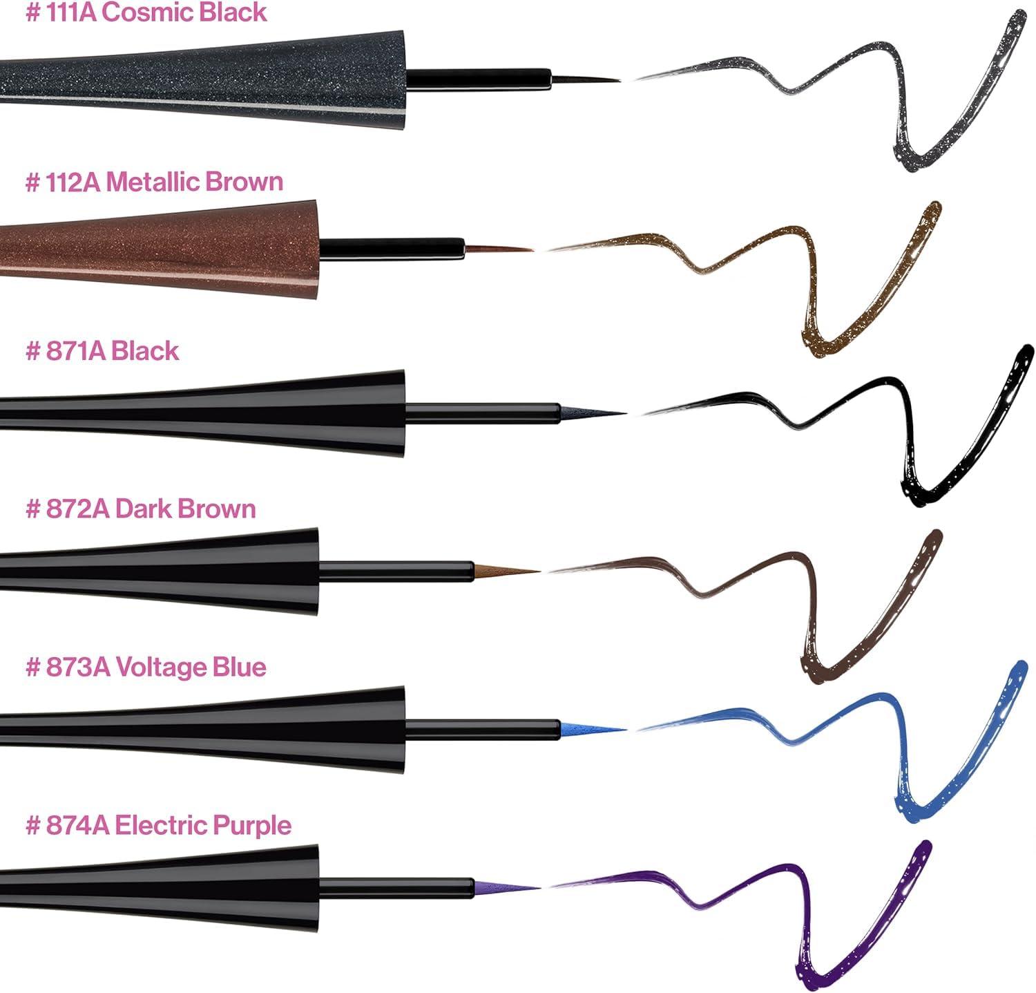wet n wild MegaLiner Liquid Eyeliner – Black(Cosmic Black)