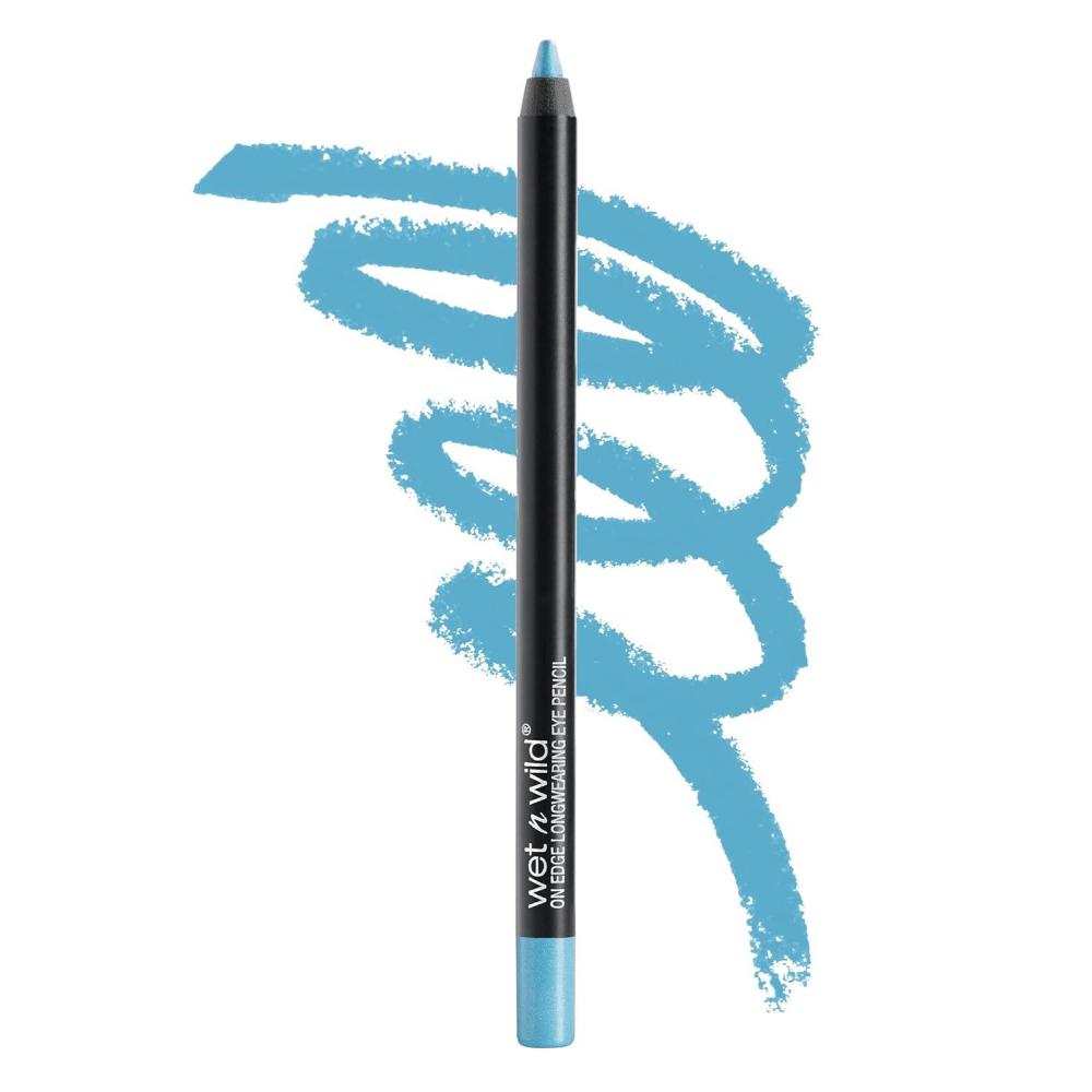 wet n wild Eyeliner Pencil On Edge Longwearing Eye Liner, Long Lasting, Smudge Proof, Fade Resistant, Highly Pigmented, Creamy Smooth Soft Gliding, Shock Therapy, Pink(Sapphire and Ice)