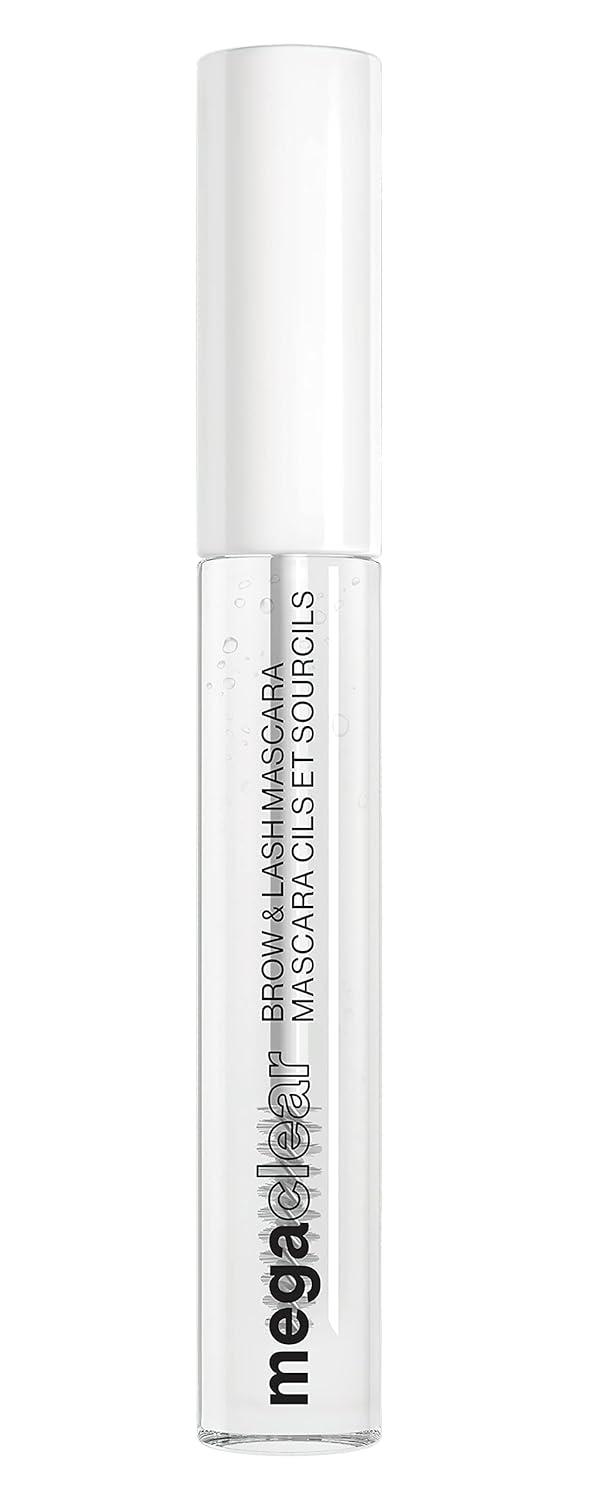 wet n wild Mega Clear Brow & Lash Mascara – Sculpts Brows, Defines Lashes, Conditioning with Soy Protein & ProVitamin B5, Primer & Top Coat, Cruelty-Free & Vegan – Clear(Clear)