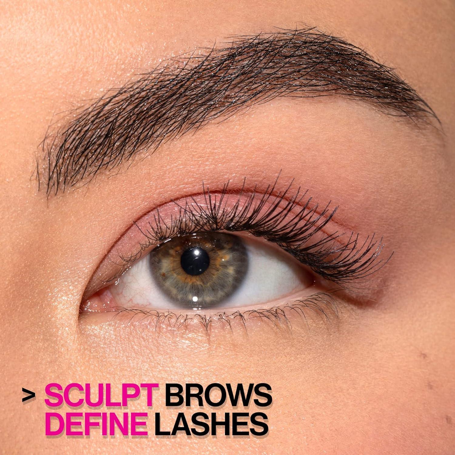 wet n wild Mega Clear Brow & Lash Mascara – Sculpts Brows, Defines Lashes, Conditioning with Soy Protein & ProVitamin B5, Primer & Top Coat, Cruelty-Free & Vegan – Clear(Clear)