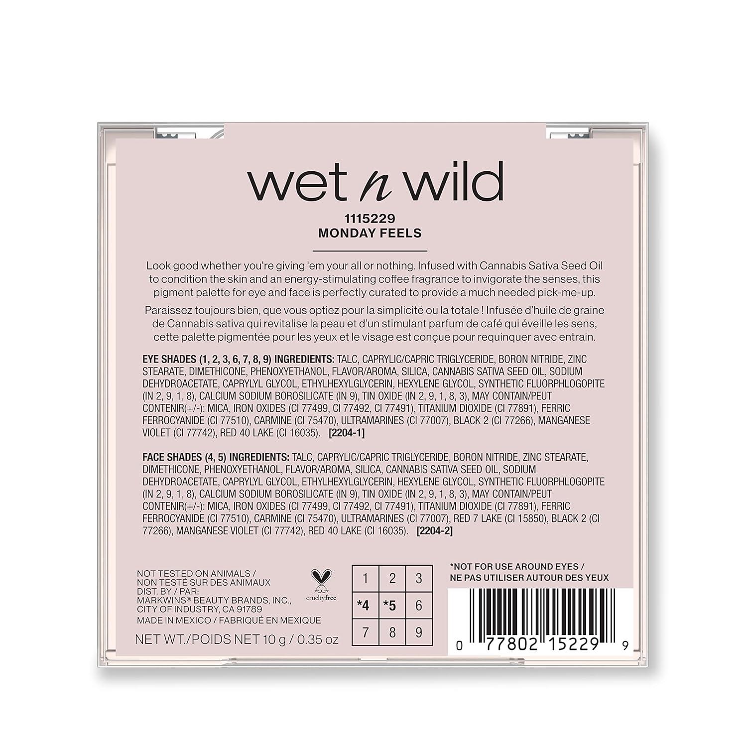 wet n wild Mood Palette Zero F’s (1115235)(Palette Monday Feels)