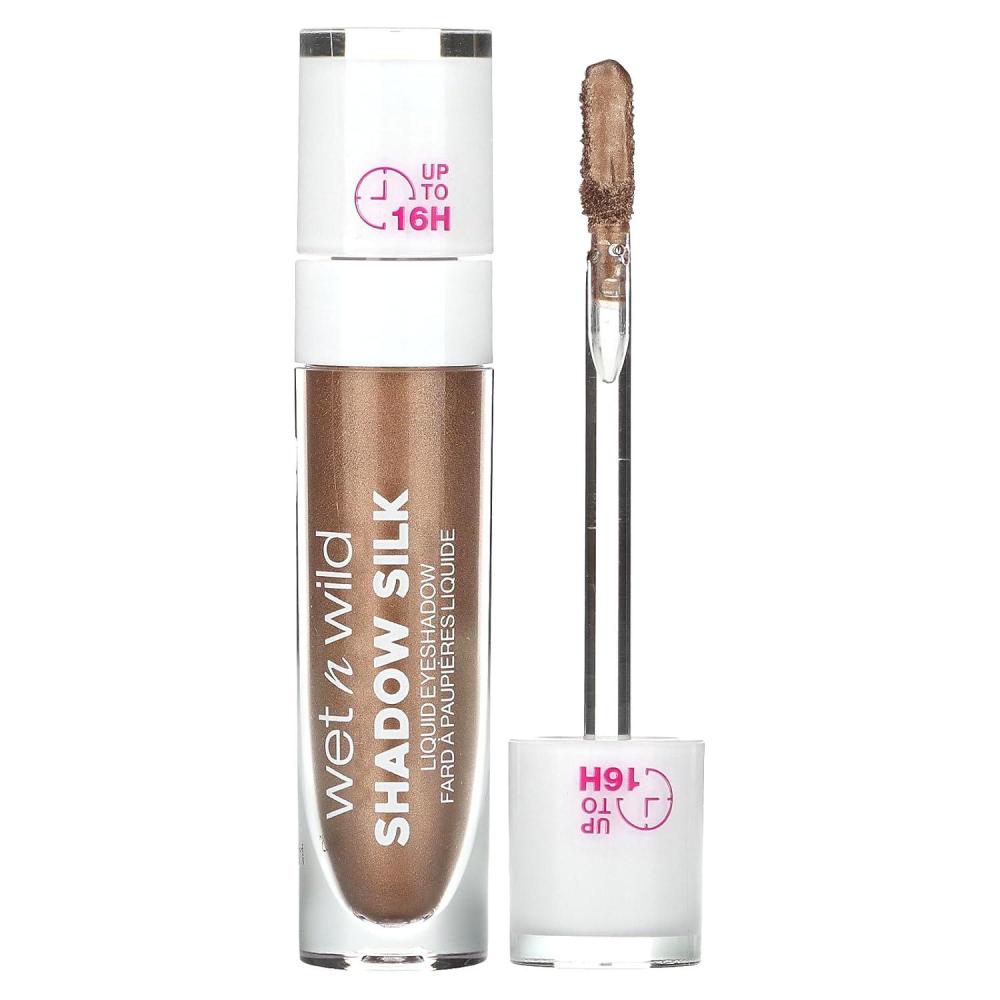 wet n wild Shadow Silk Liquid Eyeshadowmauve Over Pink(Bronze Digger)