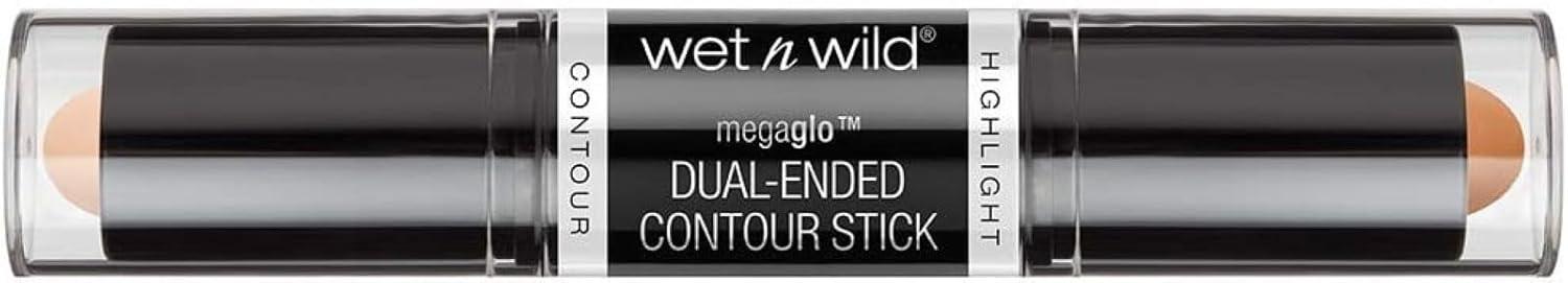 wet n wild MegaGlo Dual-Ended Contour Stick, Light Medium, Cruelty-Free(Light/Medium)