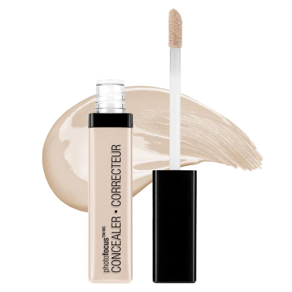 wet n wild Photo Focus Concealer, Light Honey, Under Eyes, Makeup, Blemish, Full Coverage, Lightweight(Fair Beige)