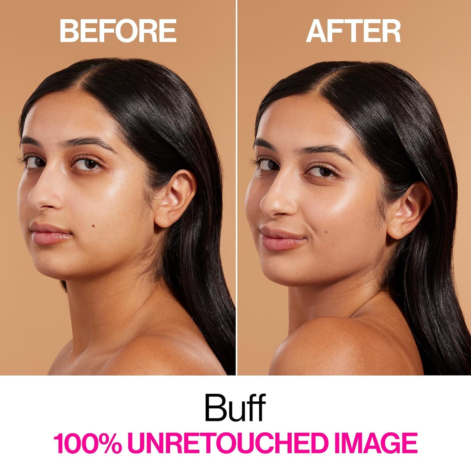 wet n wild Bare Focus Skin Tint, 5% Niacinamide Enriched, Buildable Sheer Lightweight Coverage, Natural Radiant Finish, Hyaluronic & Vitamin Hydration Boost, Cruelty-Free & Vegan – Fair Beige(Buff)