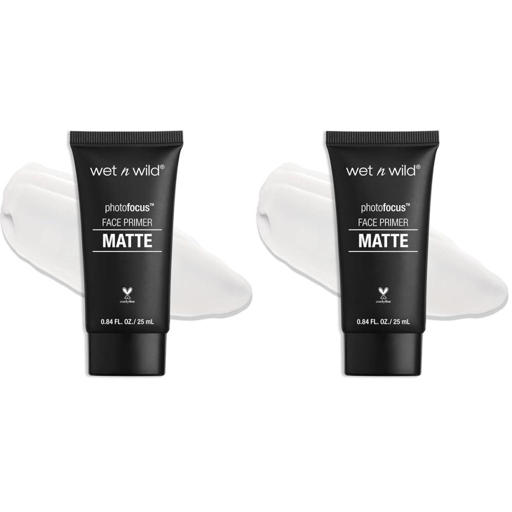 wet n wild Photo Focus Matte Face Primer – Partners in Prime(0.84 Fl Oz (Pack of 2))