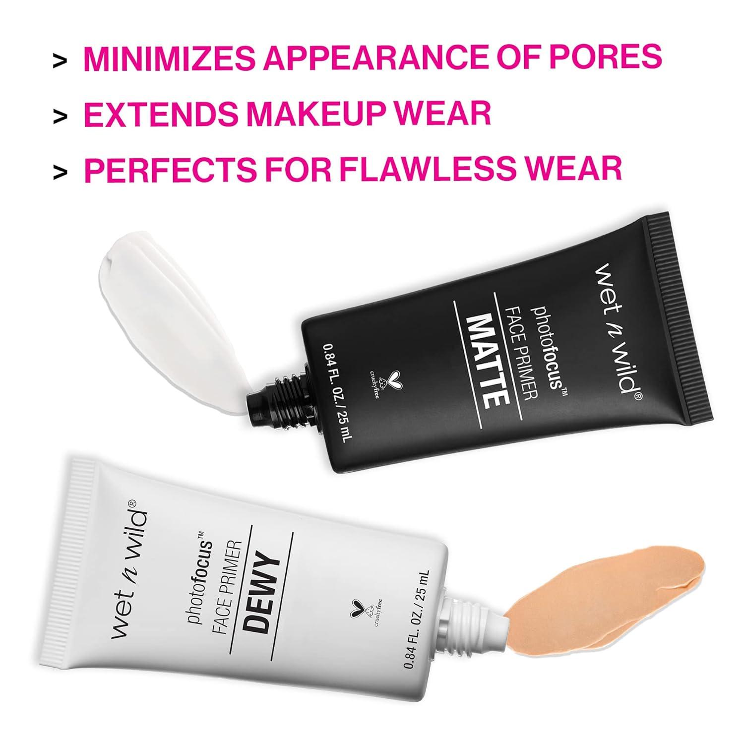 wet n wild Photo Focus Matte Face Primer – Partners in Prime(0.84 Fl Oz (Pack of 2))