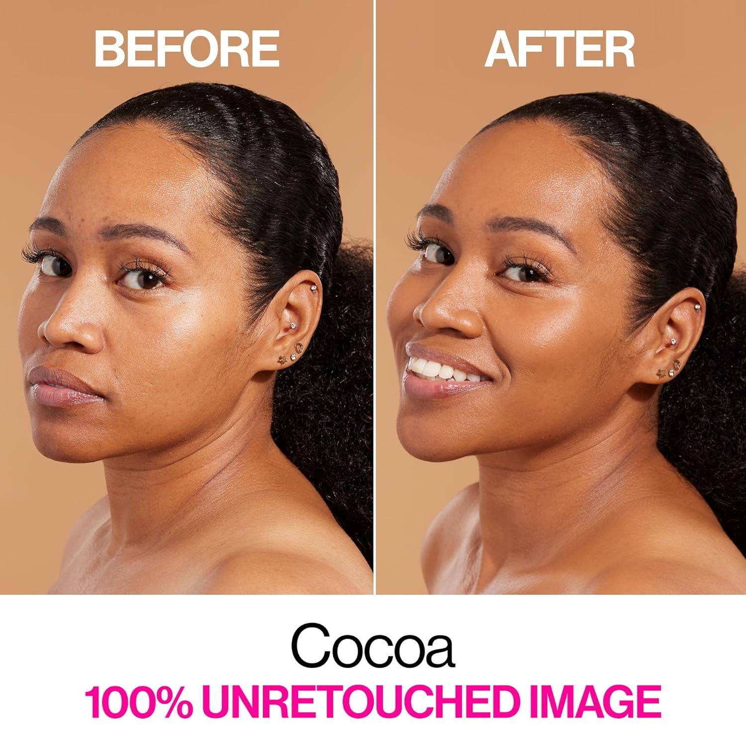 wet n wild Bare Focus Skin Tint, 5% Niacinamide Enriched, Buildable Sheer Lightweight Coverage, Natural Radiant Finish, Hyaluronic & Vitamin Hydration Boost, Cruelty-Free & Vegan – Fair Beige(Cocoa)