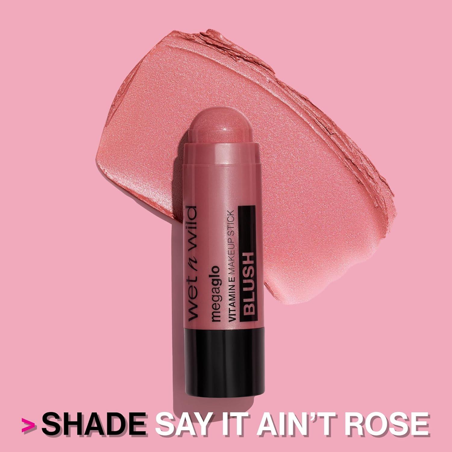 wet n wild MegaGlo Makeup Stick, Buildable Color, Versatile Use, Cruelty-Free & Vegan – Where’s Walnut(Dusty Pink)