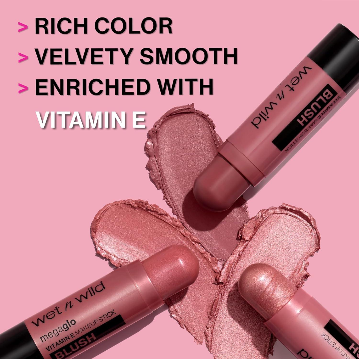 wet n wild MegaGlo Makeup Stick, Buildable Color, Versatile Use, Cruelty-Free & Vegan – Where’s Walnut(Floral Majority)