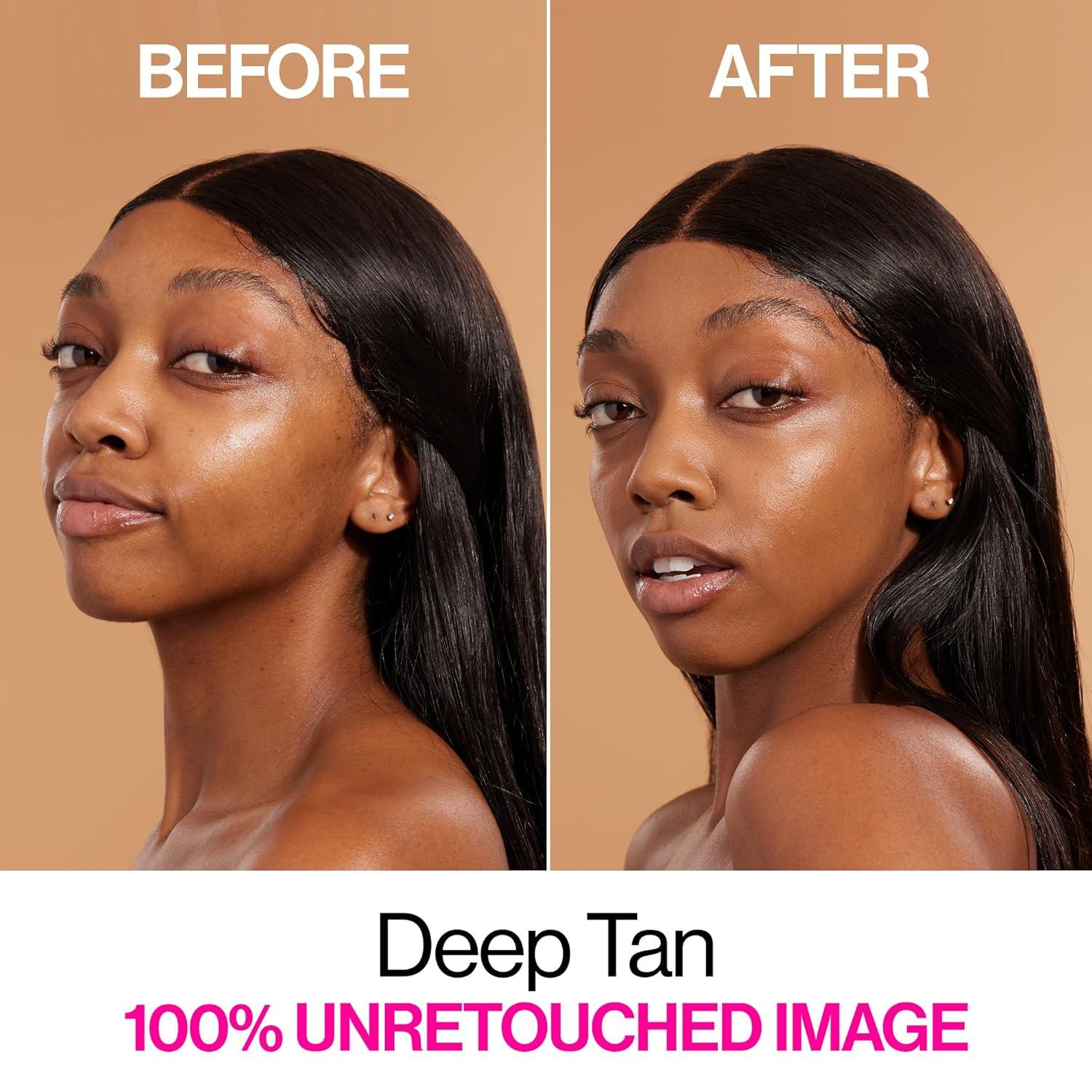 wet n wild Bare Focus Skin Tint, 5% Niacinamide Enriched, Buildable Sheer Lightweight Coverage, Natural Radiant Finish, Hyaluronic & Vitamin Hydration Boost, Cruelty-Free & Vegan – Fair Beige(Deep Tan)
