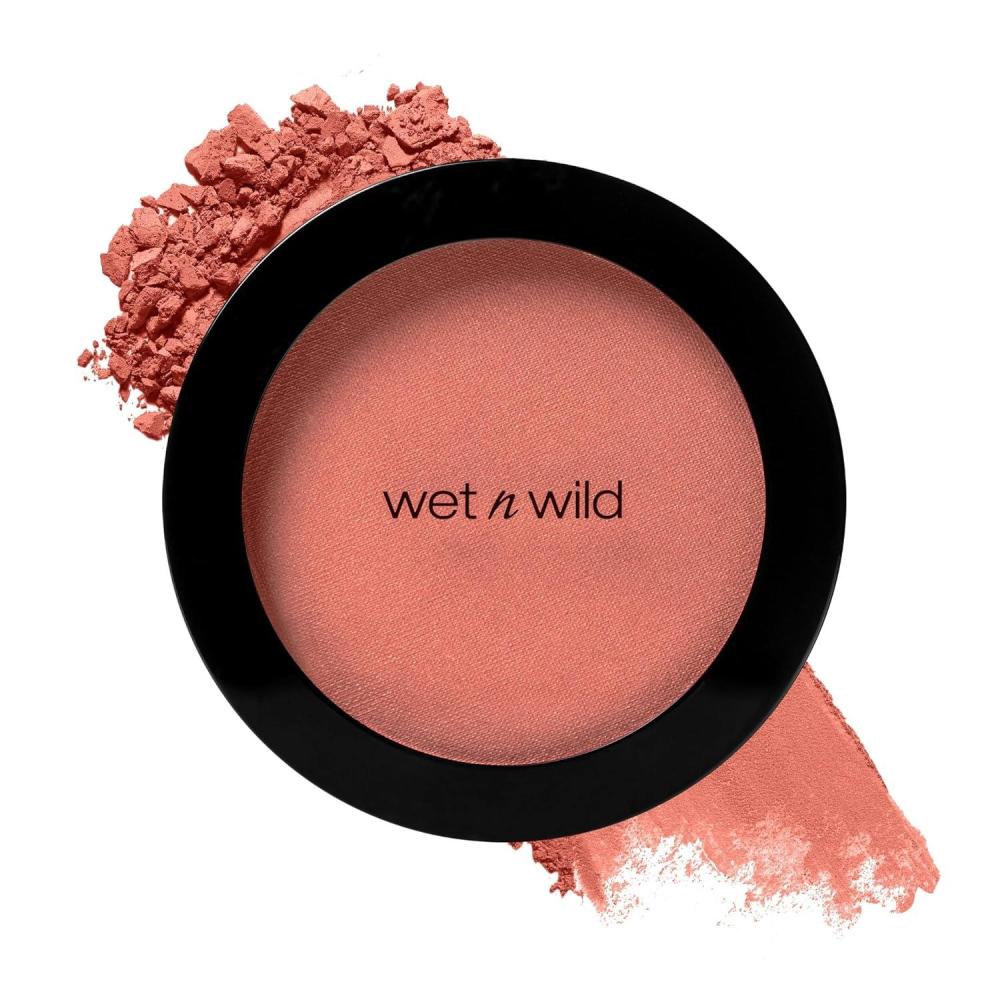 wet n wild Color Icon Blush, Effortless Matte Natural Sheer Glow & Seamless Blend, Luxuriously Infused Smooth Jojoba Oil, Cruelty-Free & Vegan – Pinch Me Pink(Blush Bed Of Roses)