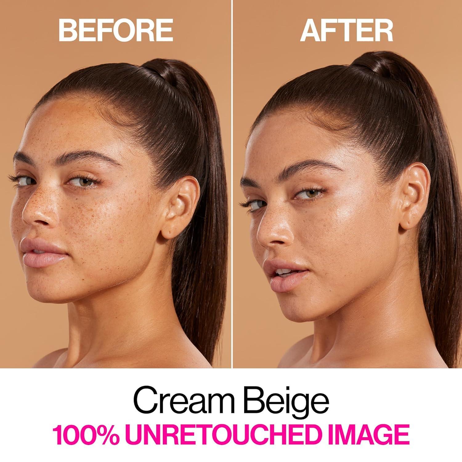 wet n wild Bare Focus Skin Tint, 5% Niacinamide Enriched, Buildable Sheer Lightweight Coverage, Natural Radiant Finish, Hyaluronic & Vitamin Hydration Boost, Cruelty-Free & Vegan – Fair Beige(Cream Beige)
