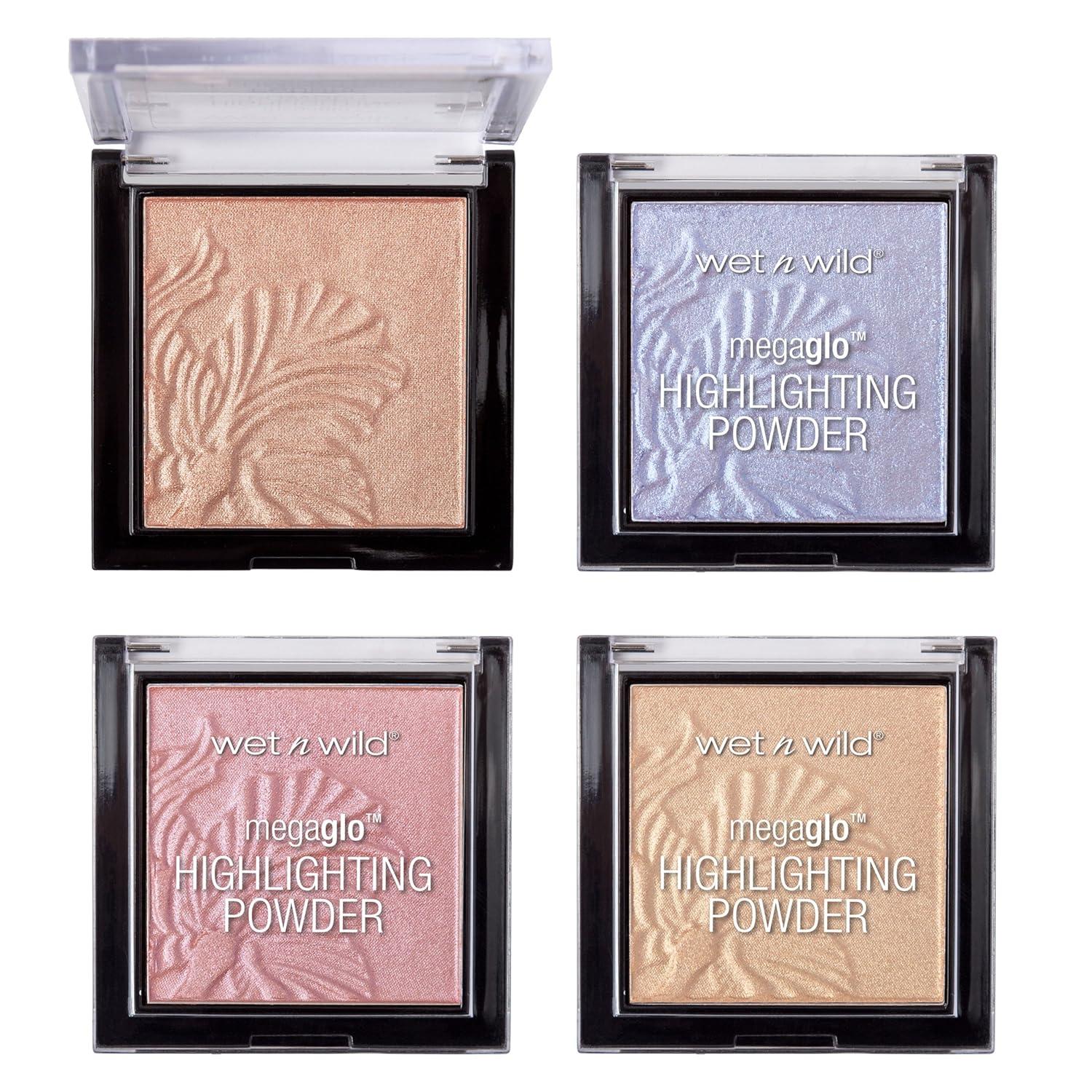 wet n wild MegaGlo Highlighting Powder Warm Gold Golden Flower Crown(Precious Petals)