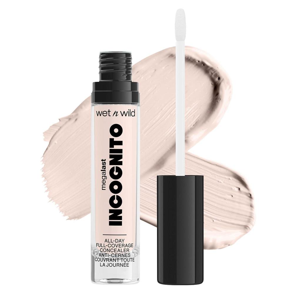 wet n wild Mega Last Incognito All-Day Full Coverage Liquid Matte Concealer Deep Sand, (1114055) (Pack of 2)(Fair Beige)