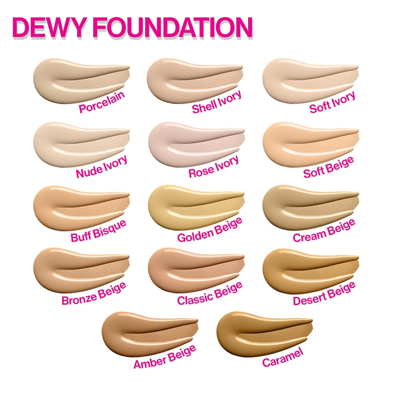 wet n wild Photo Focus Dewy Liquid Foundation Makeup, Soft Beige (Packaging May vary)(Porcelain)