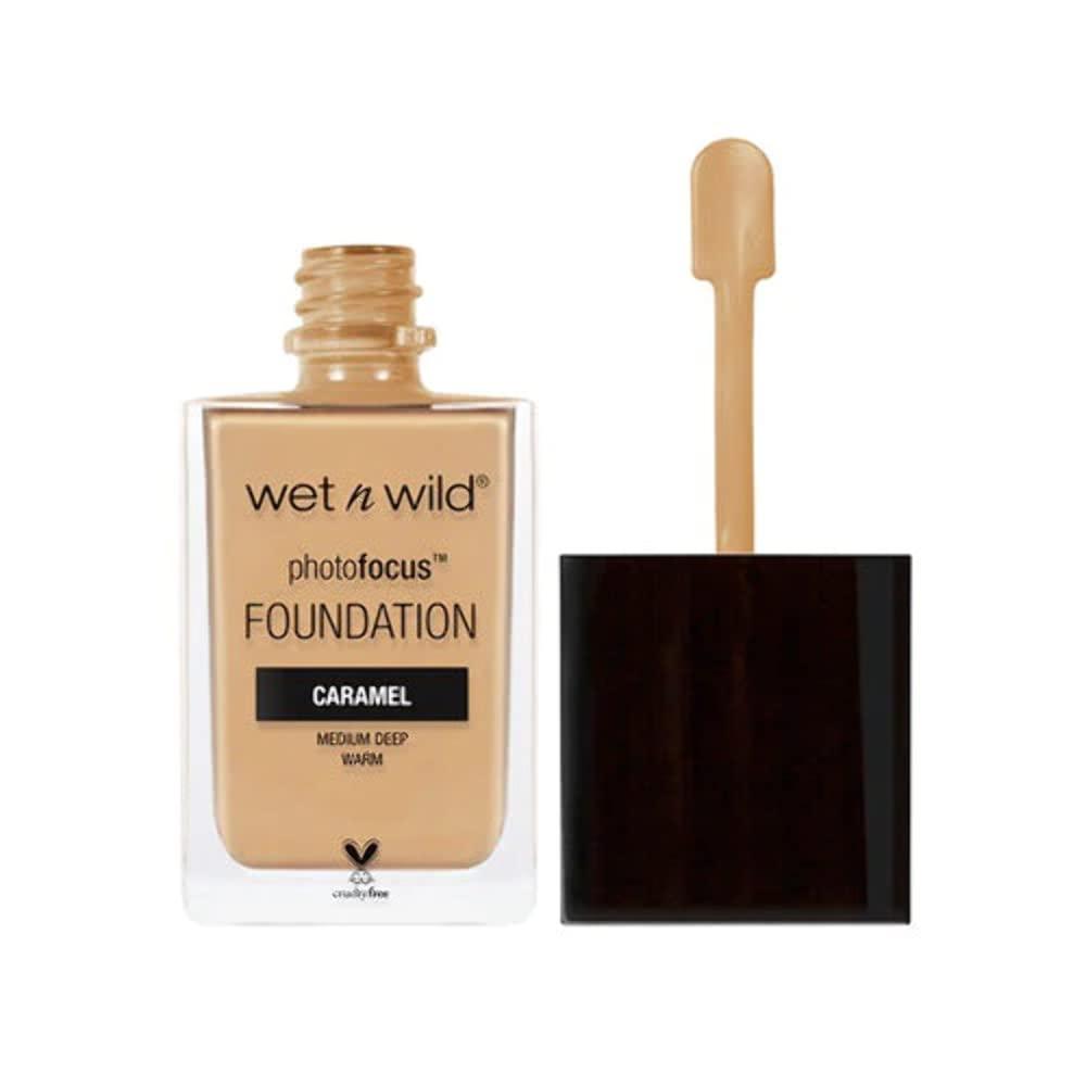 wet n wild Photo Focus Matte Liquid Foundation Golden Beige, Vegan & Cruelty-Free(Nude Ivory)