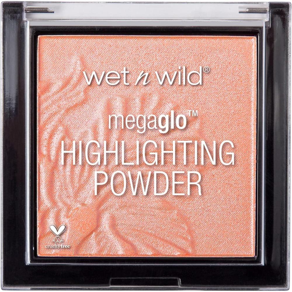 wet n wild MegaGlo Highlighting Powder Warm Gold Golden Flower Crown(Bloom Time)