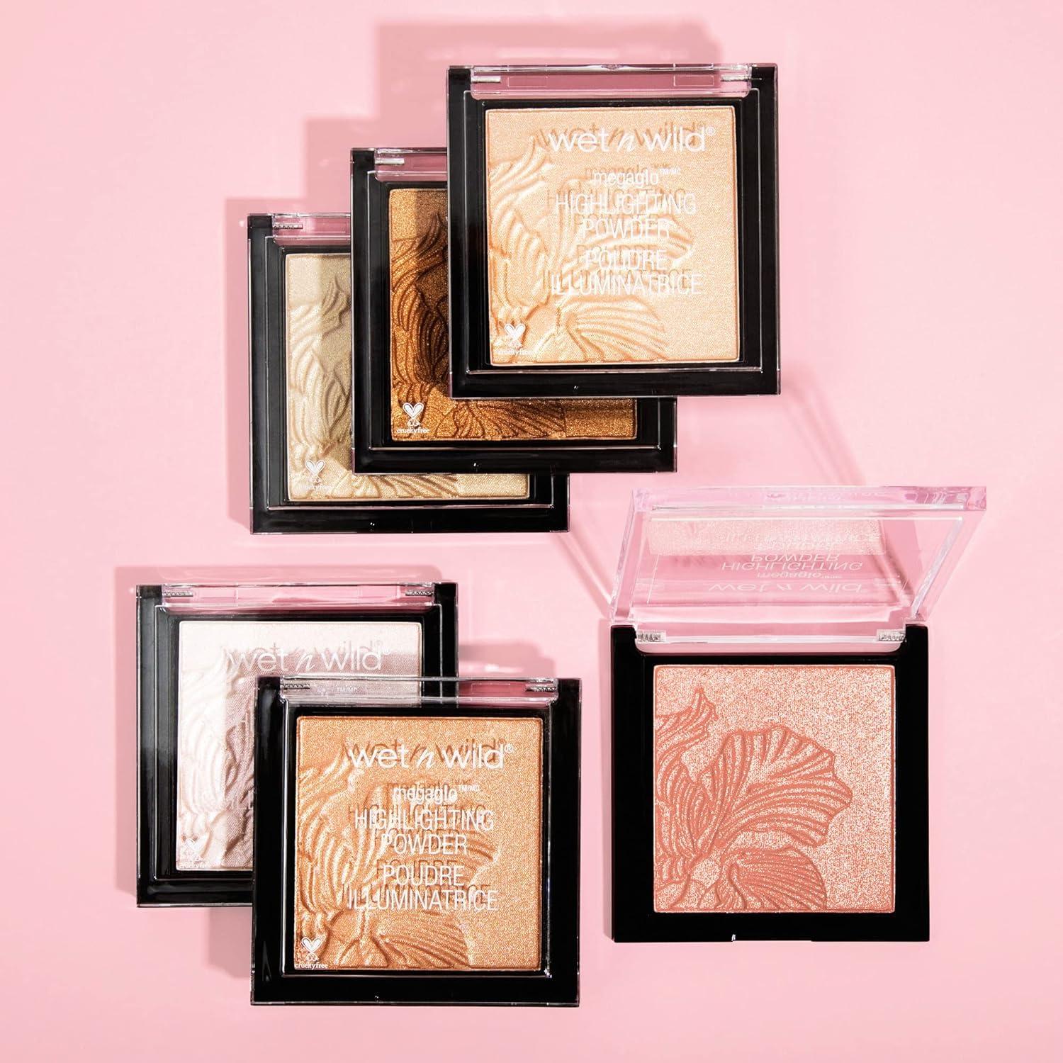 wet n wild MegaGlo Highlighting Powder Warm Gold Golden Flower Crown(Bloom Time)