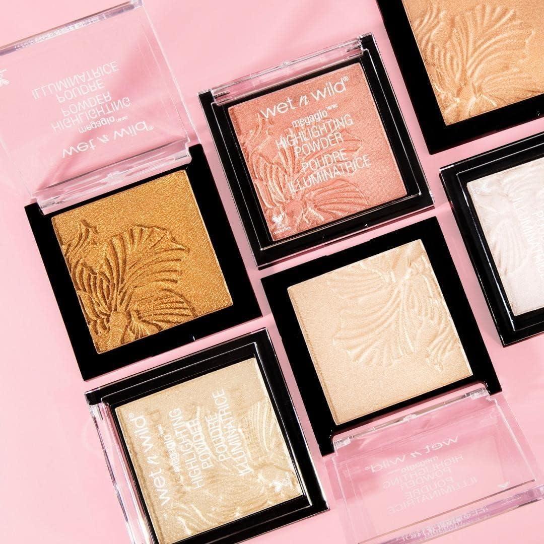 wet n wild MegaGlo Highlighting Powder Warm Gold Golden Flower Crown(Bloom Time)