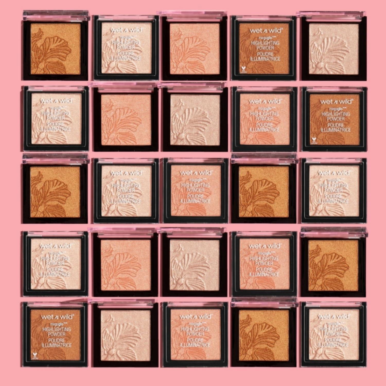 wet n wild MegaGlo Highlighting Powder Warm Gold Golden Flower Crown(Bloom Time)